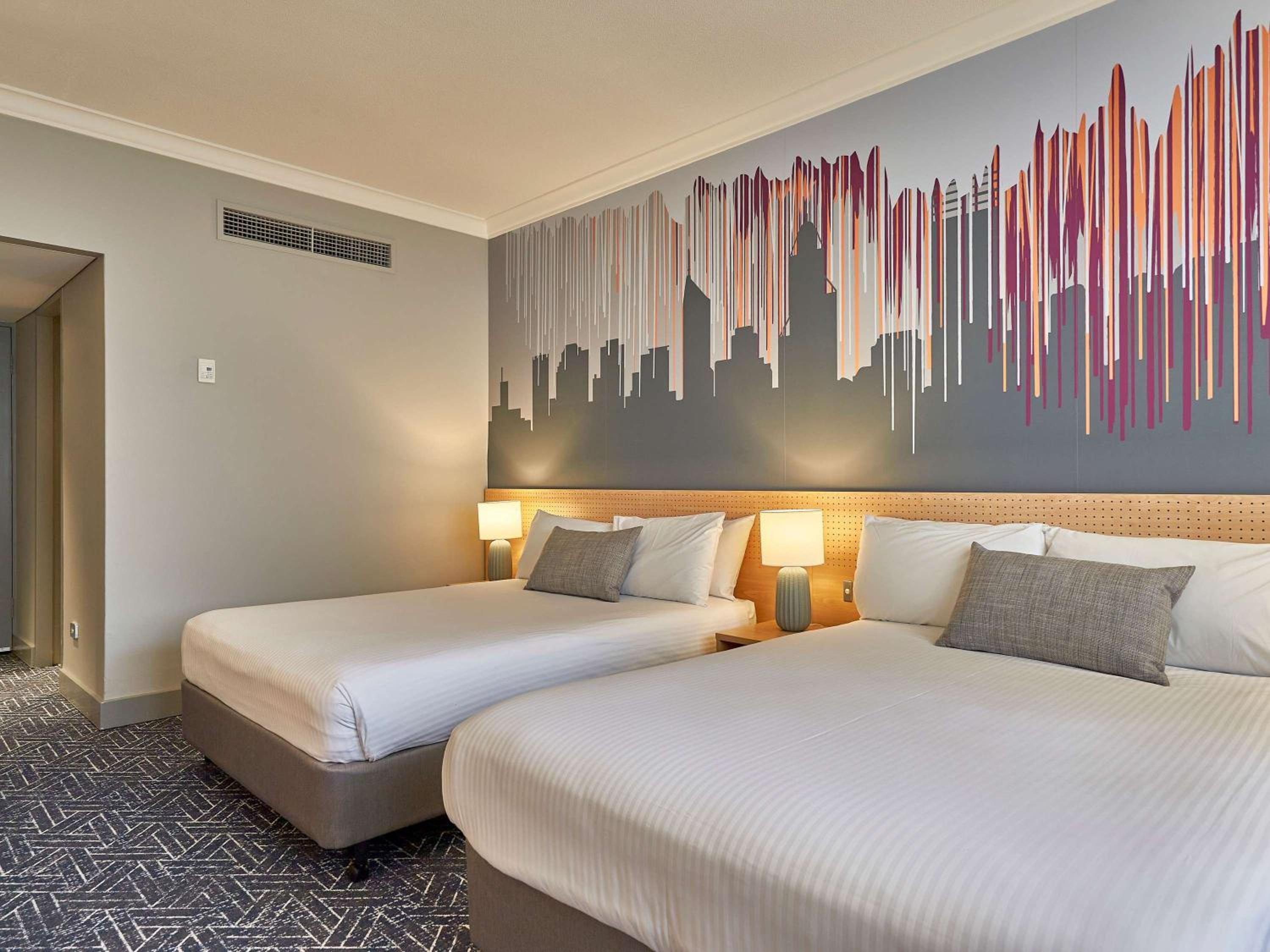Classic, 2 Double Beds, Accessible