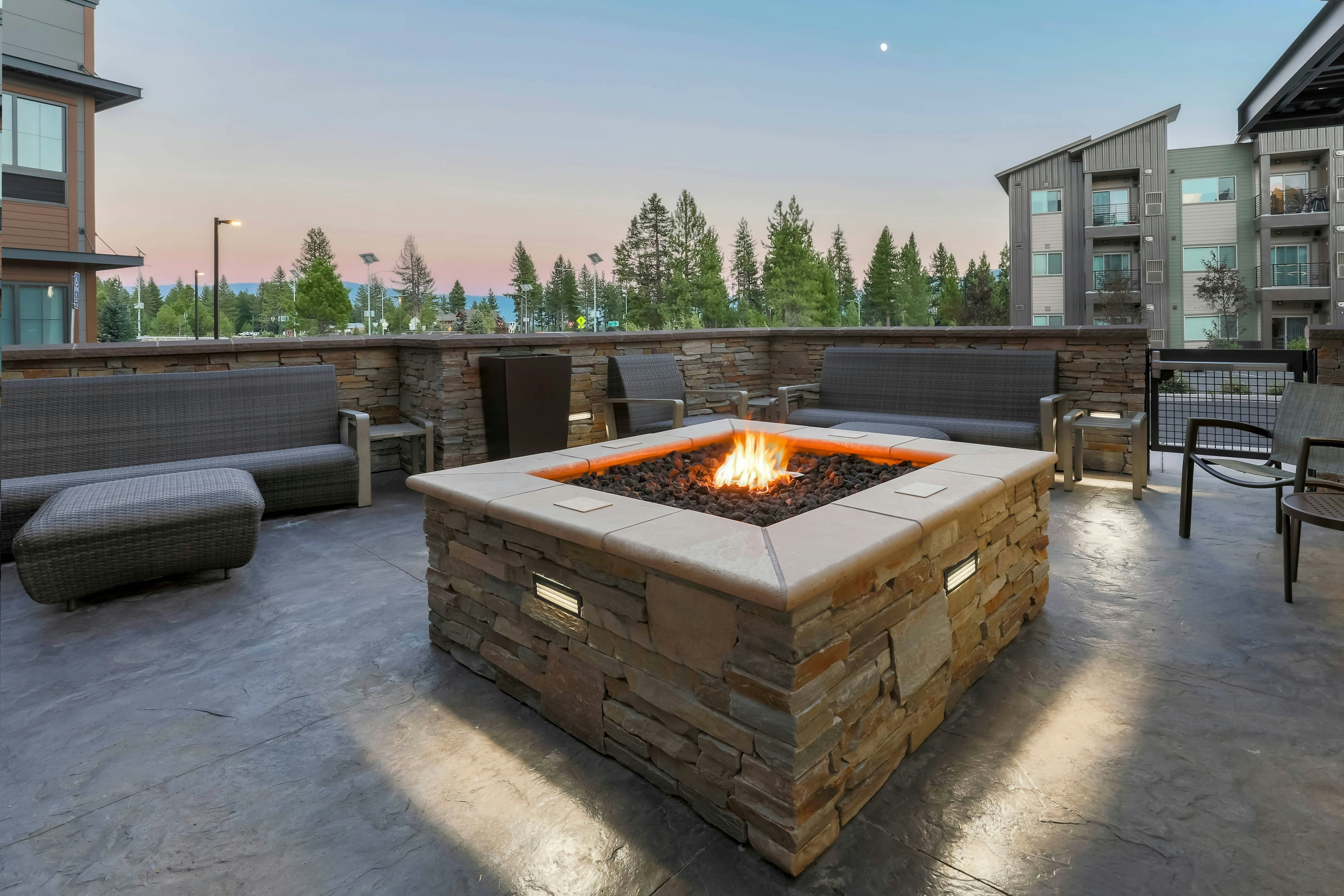 Lobby at SpringHill Suites by Marriott Truckee Lake Tahoe, TRUCKEE - CA