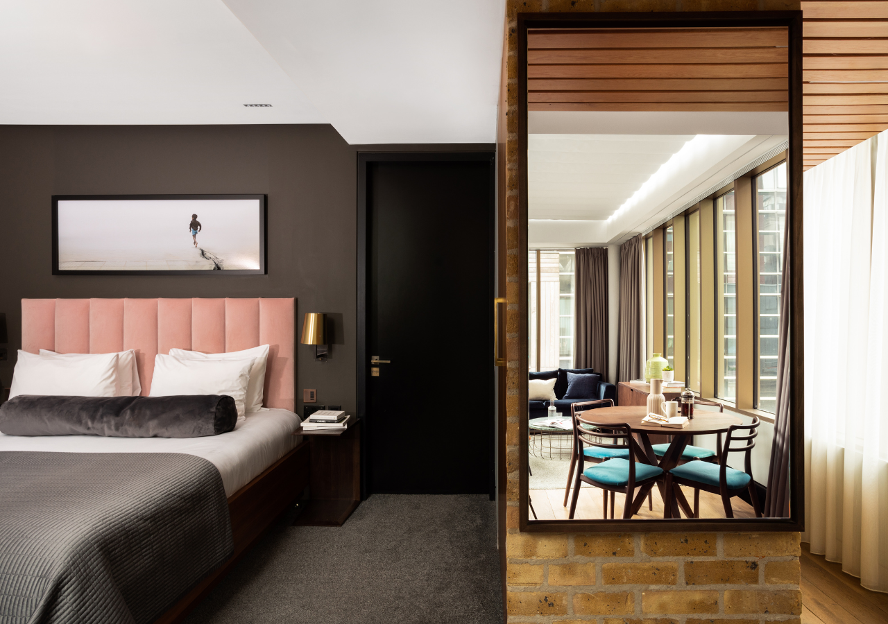 Open Plan, Apartment, King Bed, Sofa