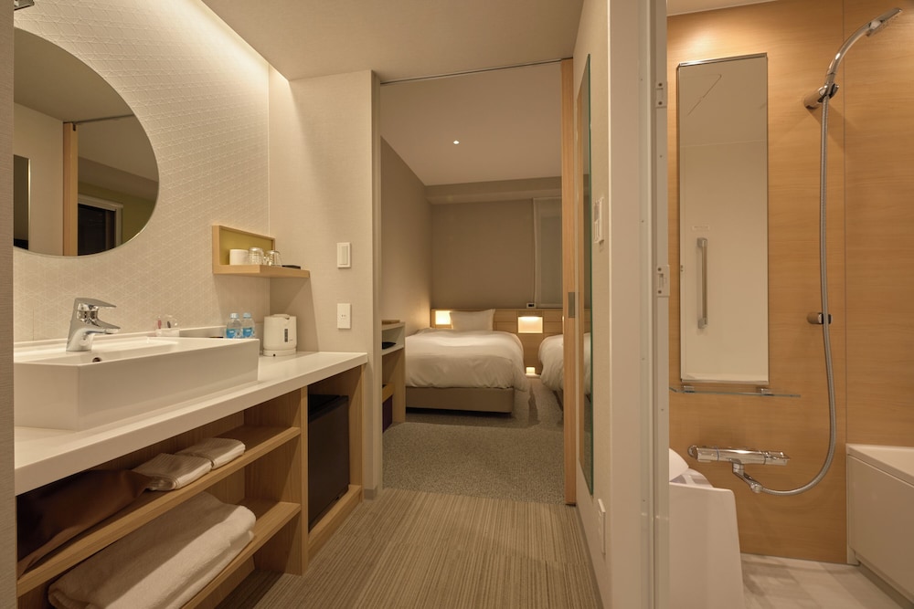 غرفة ركنية بسريرين منفصلين، Hotel INTERGATE KANAZAWA 4/6