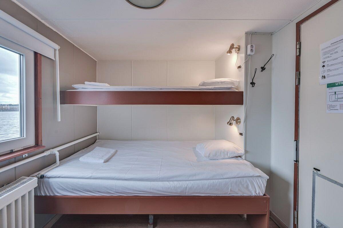 Boat, Economy, Cabin, Double Bed, Sea View, Shared Bathroom