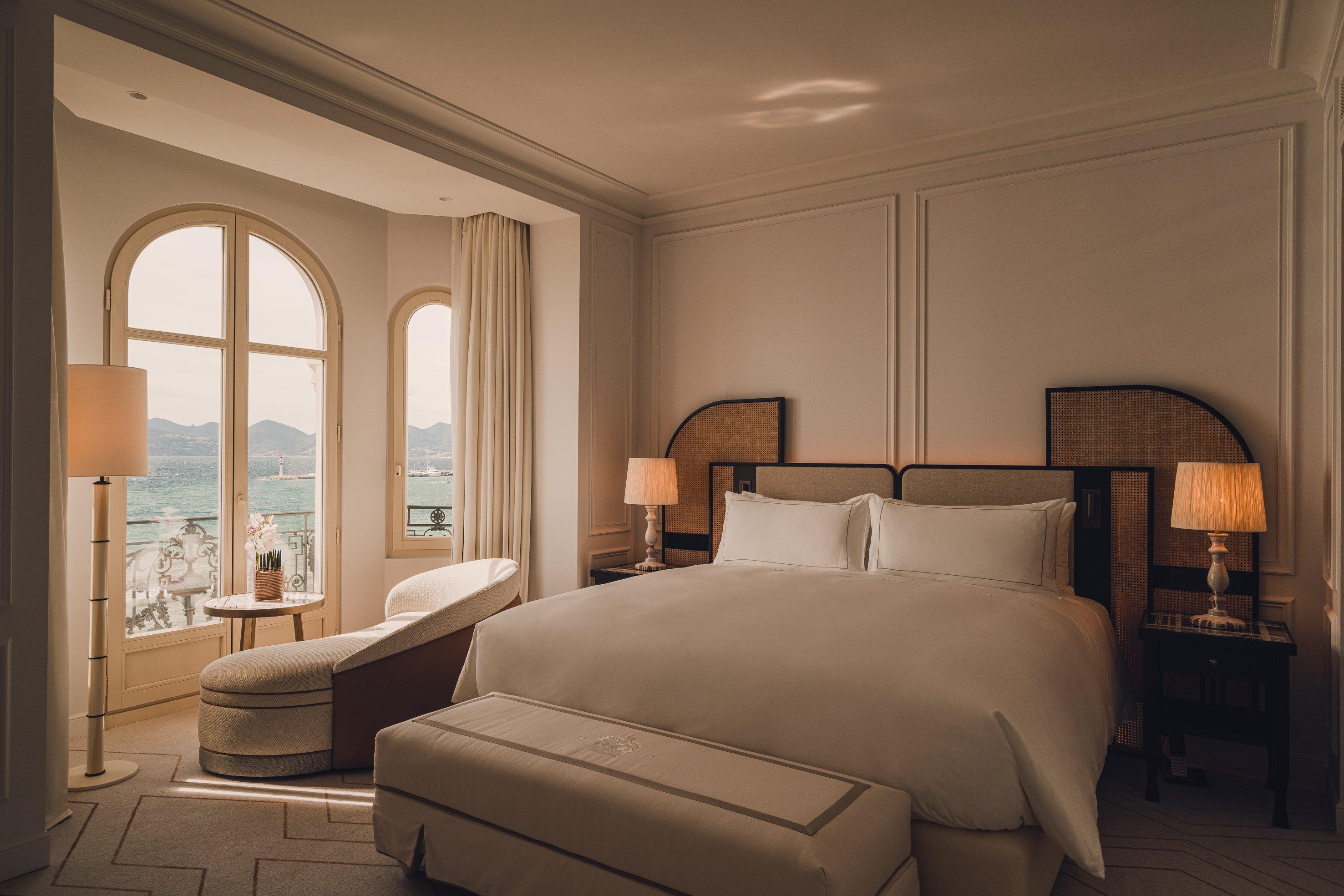 غرفة بريميوم بسرير كينج، Carlton Cannes, a Regent Hotel 4/5
