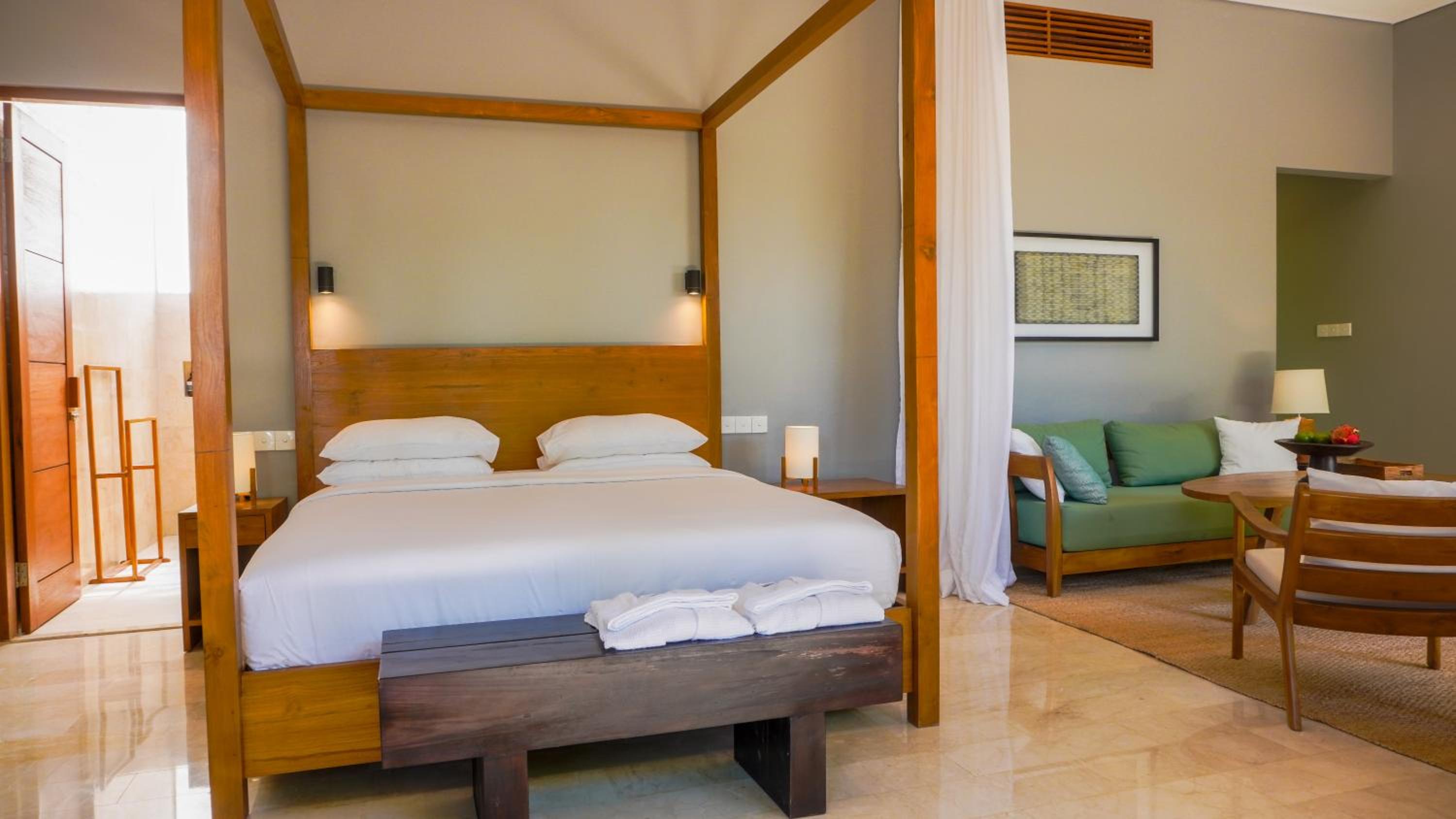 جناح متصل بسرير مزدوج بإطلالة على البحر، Sanglung Villa 3/10