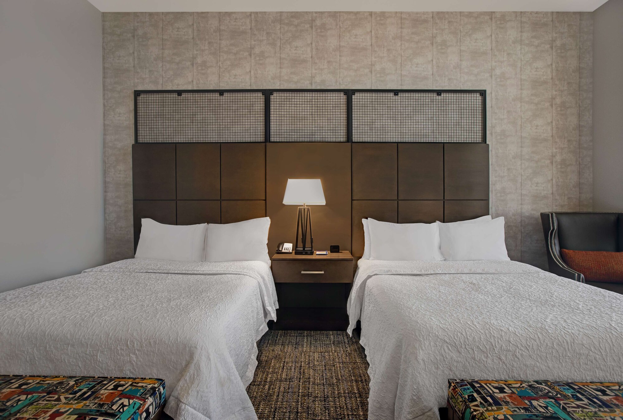 غرفة قياسية بسريرين كوين، Hampton Inn & Suites Austin At The University / Capitol 3/10