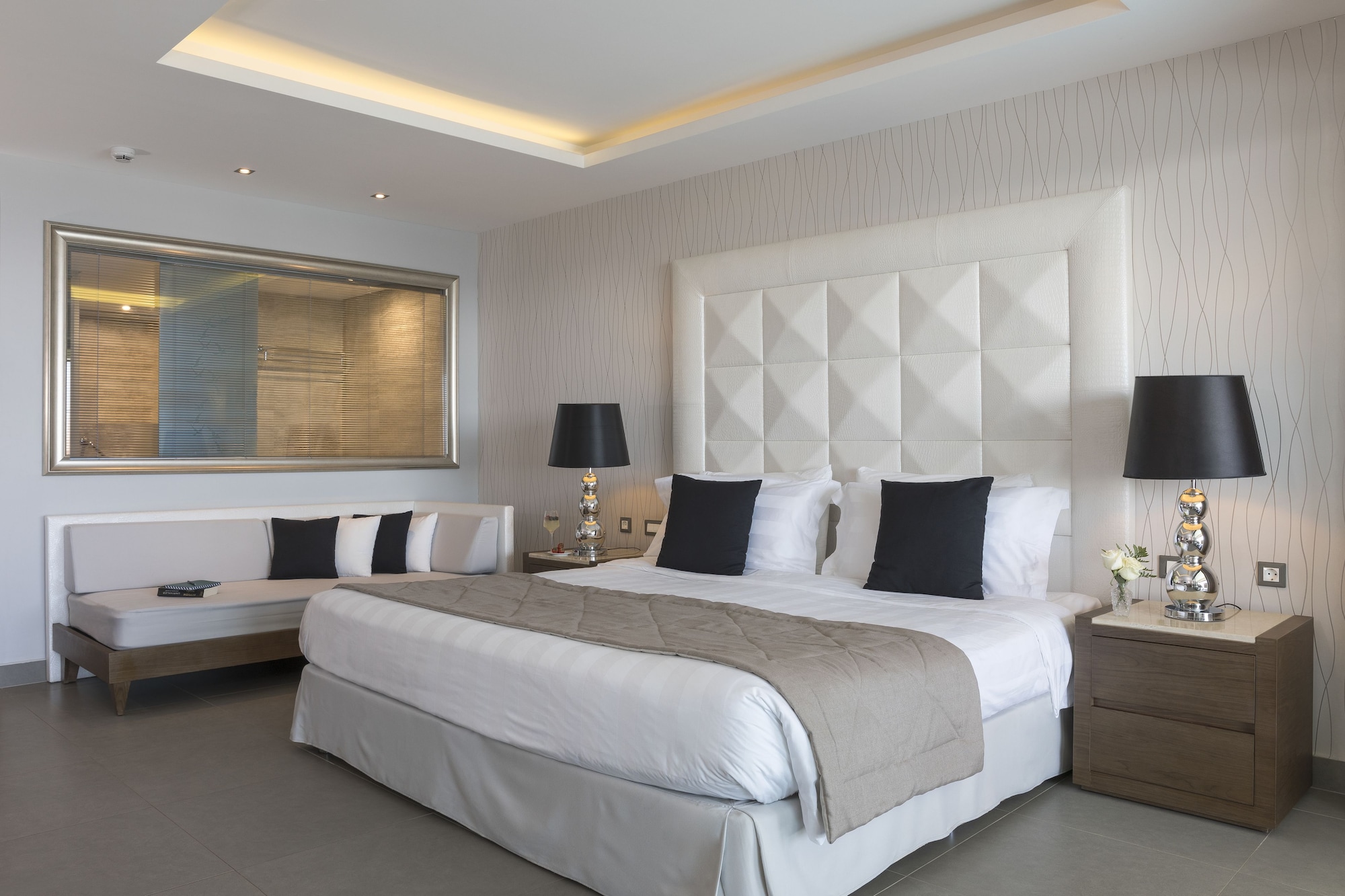 JUNIOR SUITE, SUPERIOR, KING BED, SEA VIEW, SOFA, PRIVATE POOL