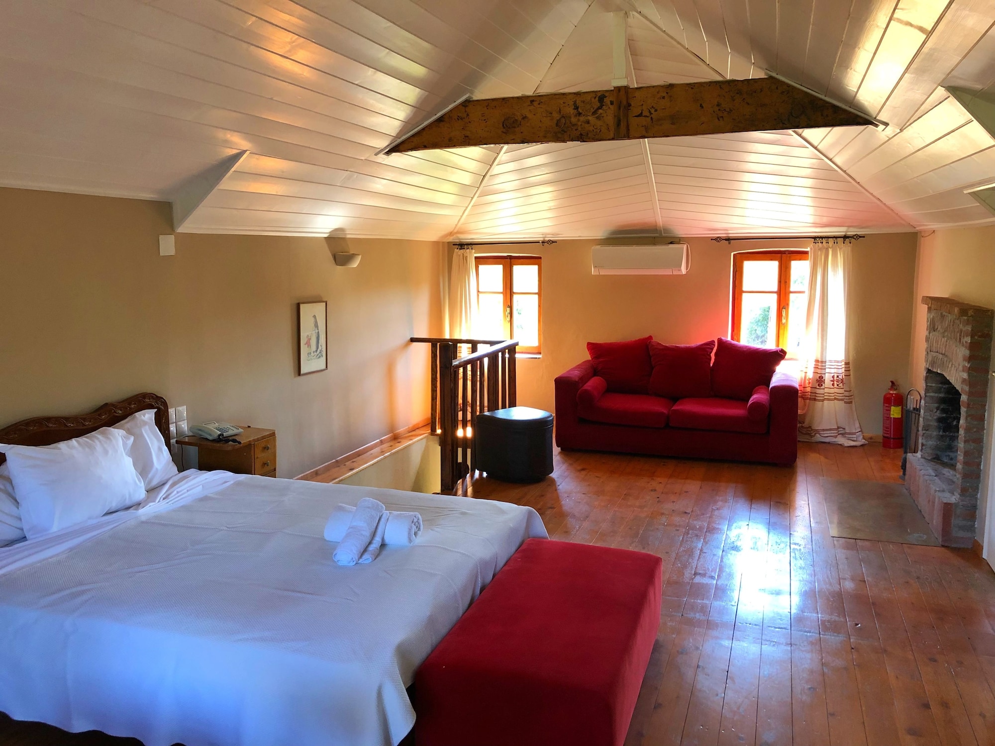 Cottage, Mansion, Double Bed, Two Story, Sofa, Patio