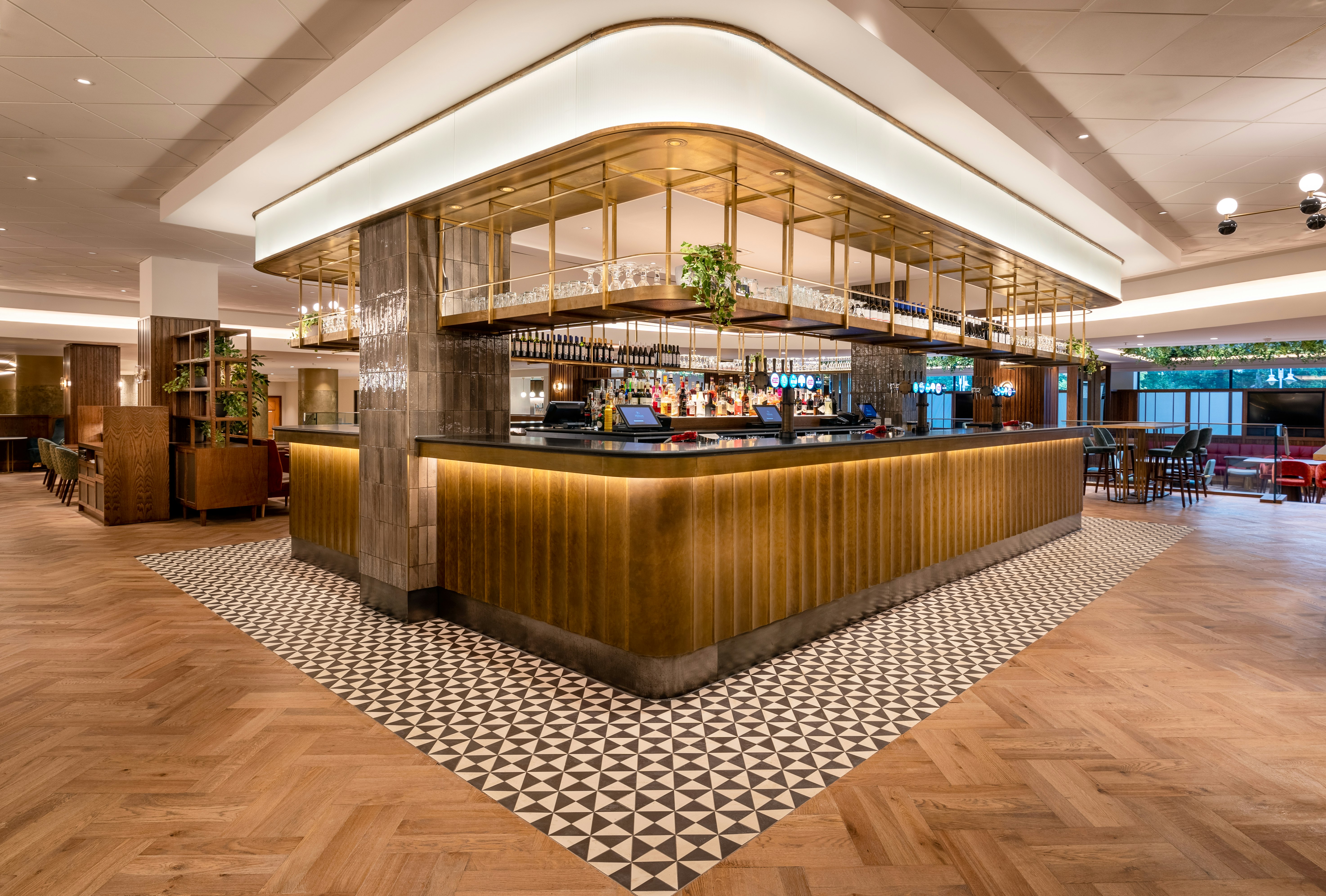 Lobby at Hilton Birmingham Metropole, BIRMINGHAM - UNITED KINGDOM