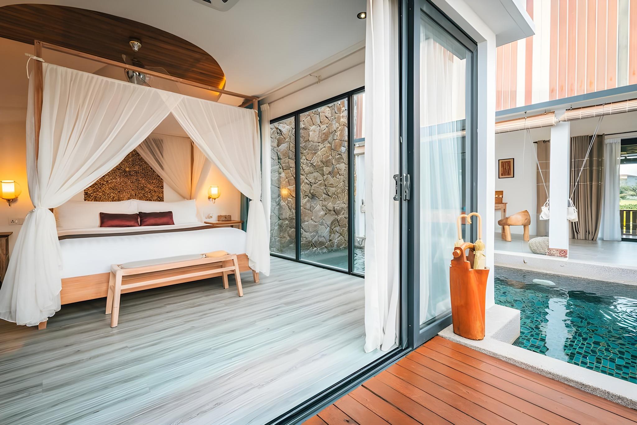 1 Bedroom, Deluxe, Villa, King Bed, with Pool