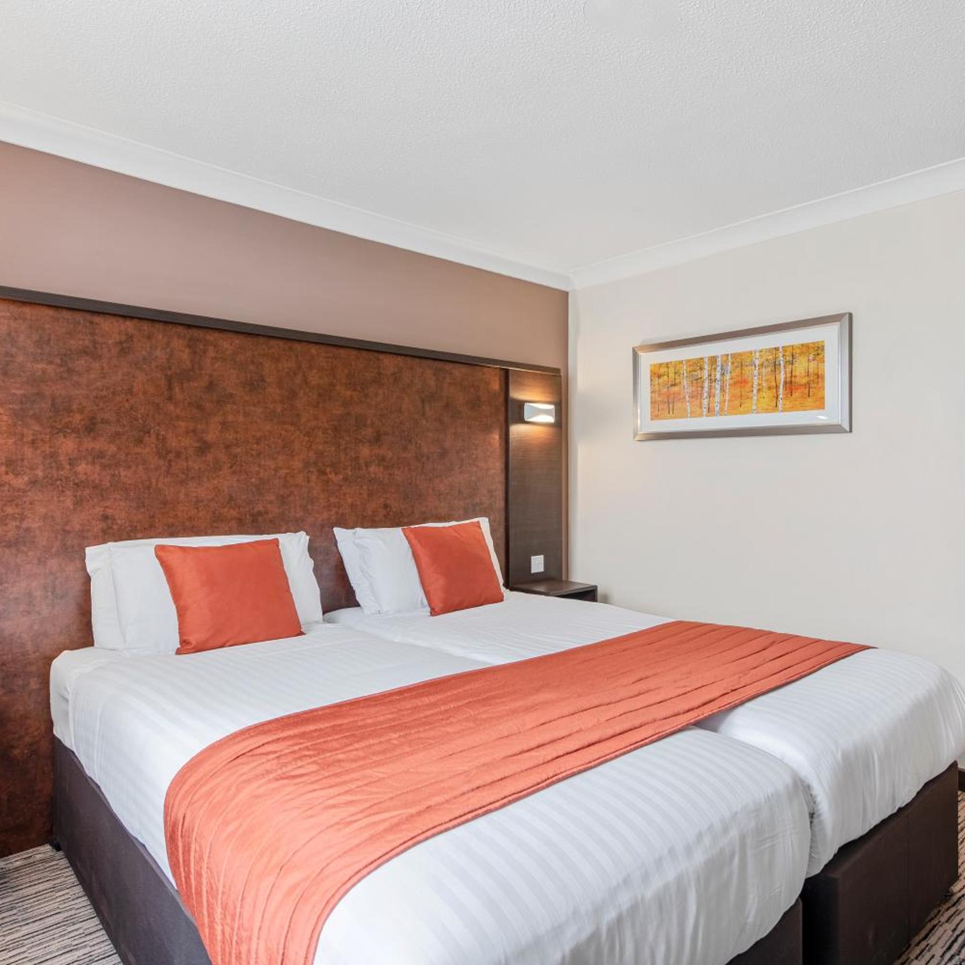 غرفة بسريرين منفصلين، Dragonfly Hotel Bury St Edmunds 6/10