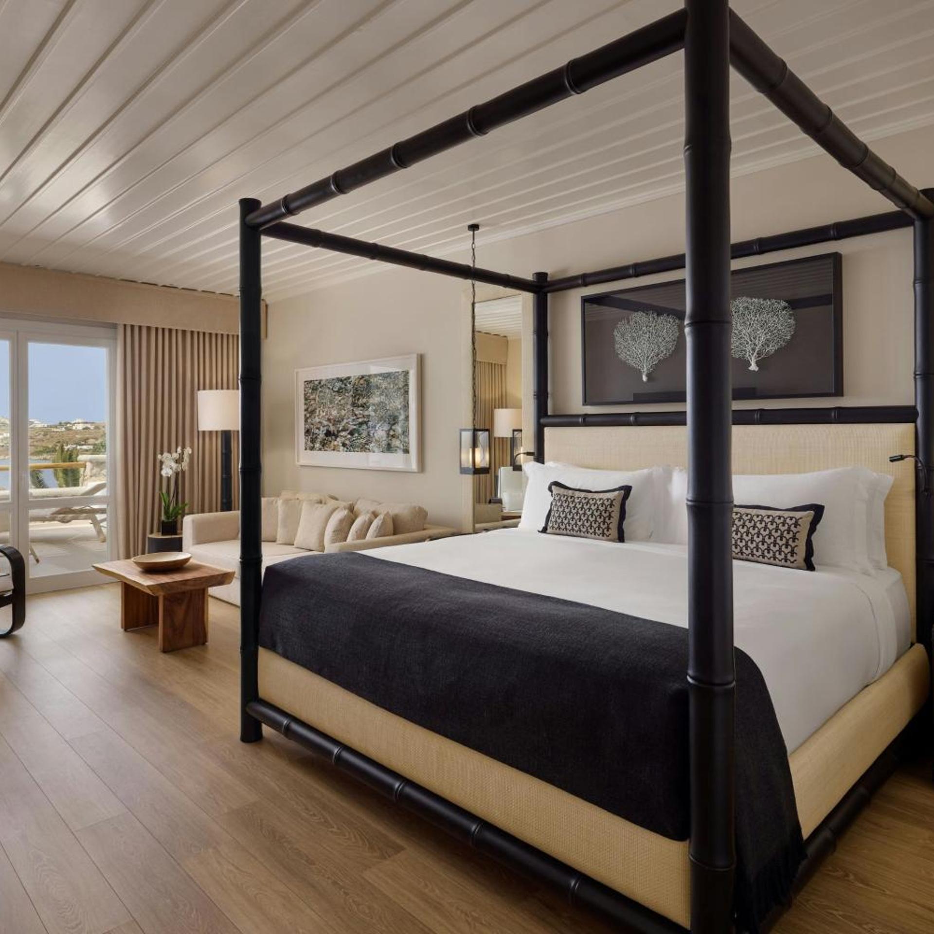 جناح فاخر بإطلالة على البحر بشرفة، Santa Marina, a Luxury Collection Resort, Mykonos 4/6