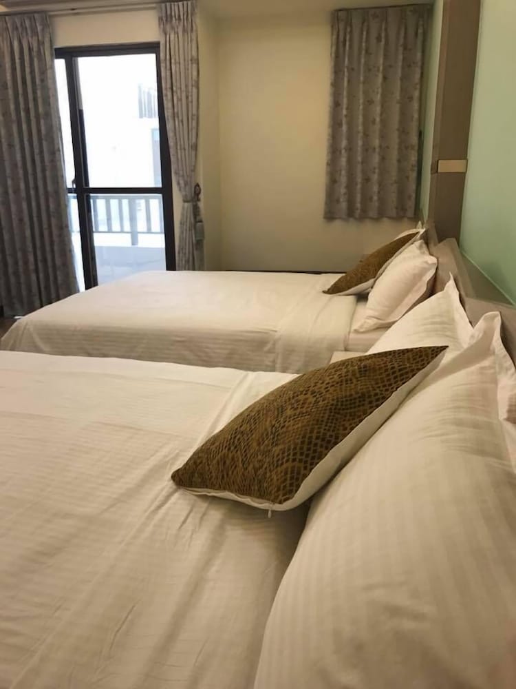 غرفة عائلية بسريرين مزدوجين، Lucky Bear Guesthouse 4/6