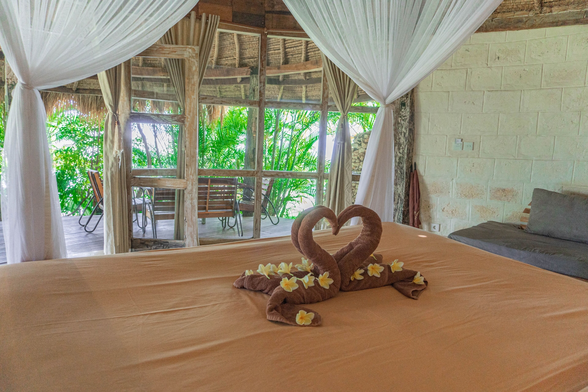 Lodge, King Bed, Pool Side، Biu Biu Resort Bali 8/10