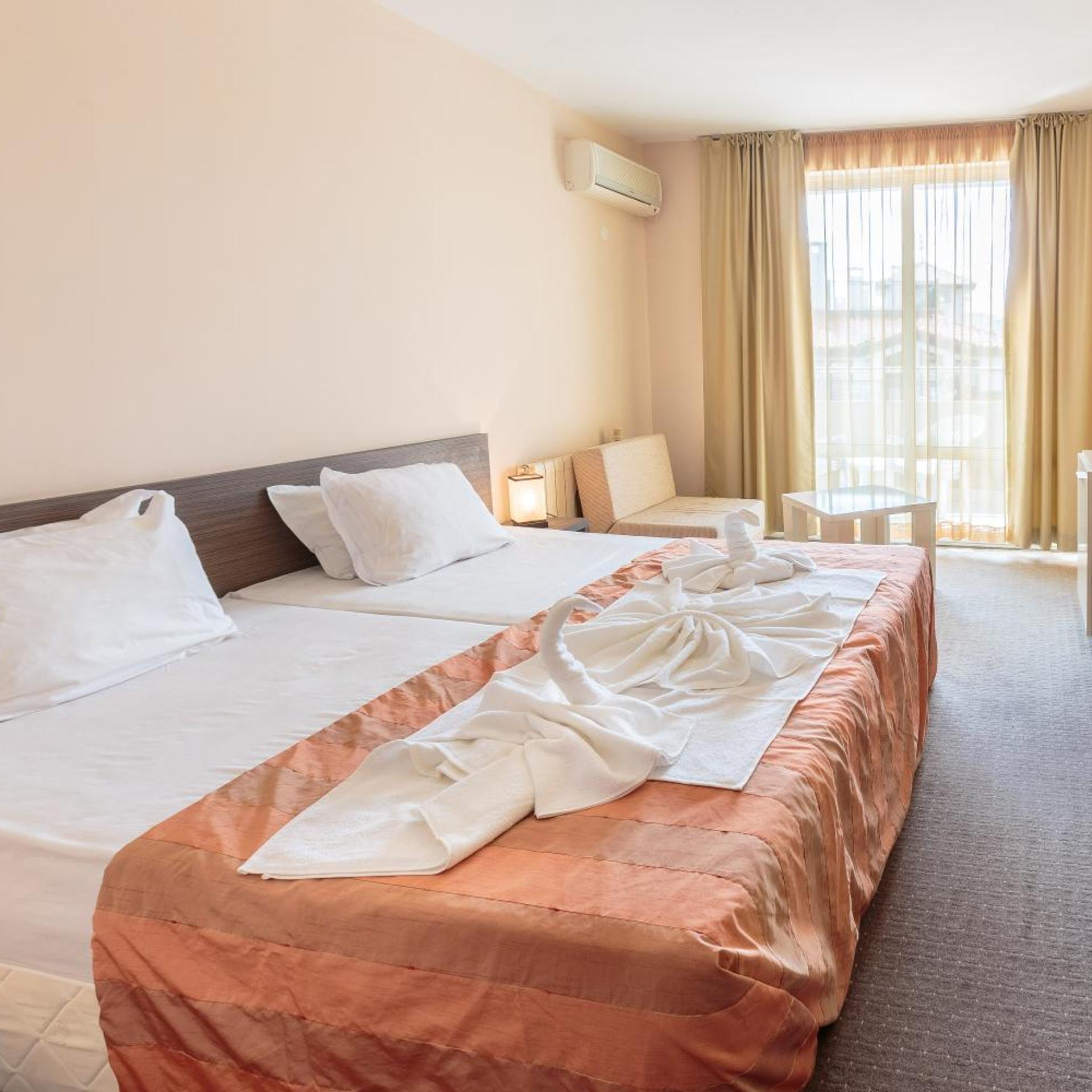Room, Double Bed, Sofa