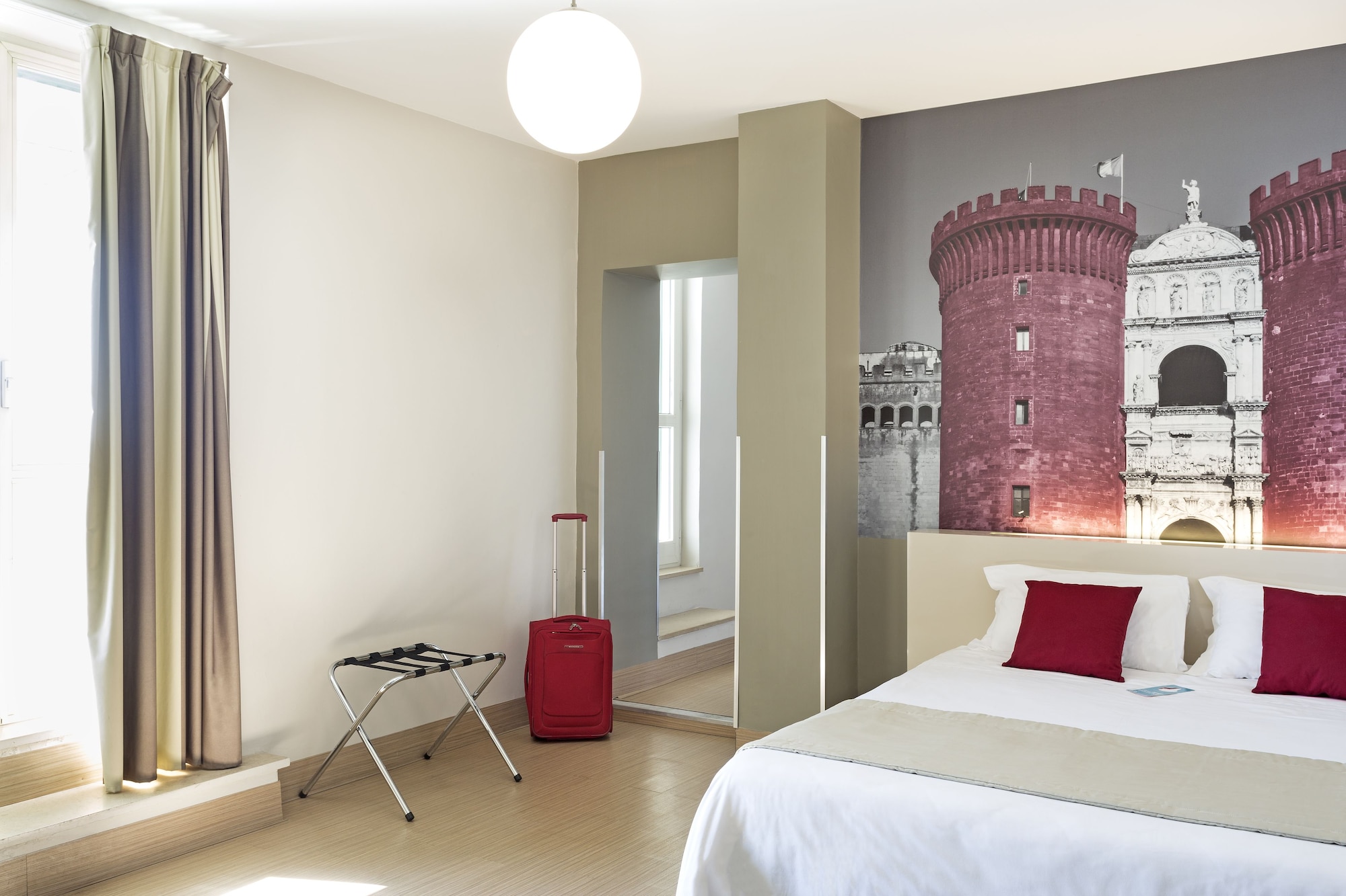 Double Room with Single Beds for Disabled People