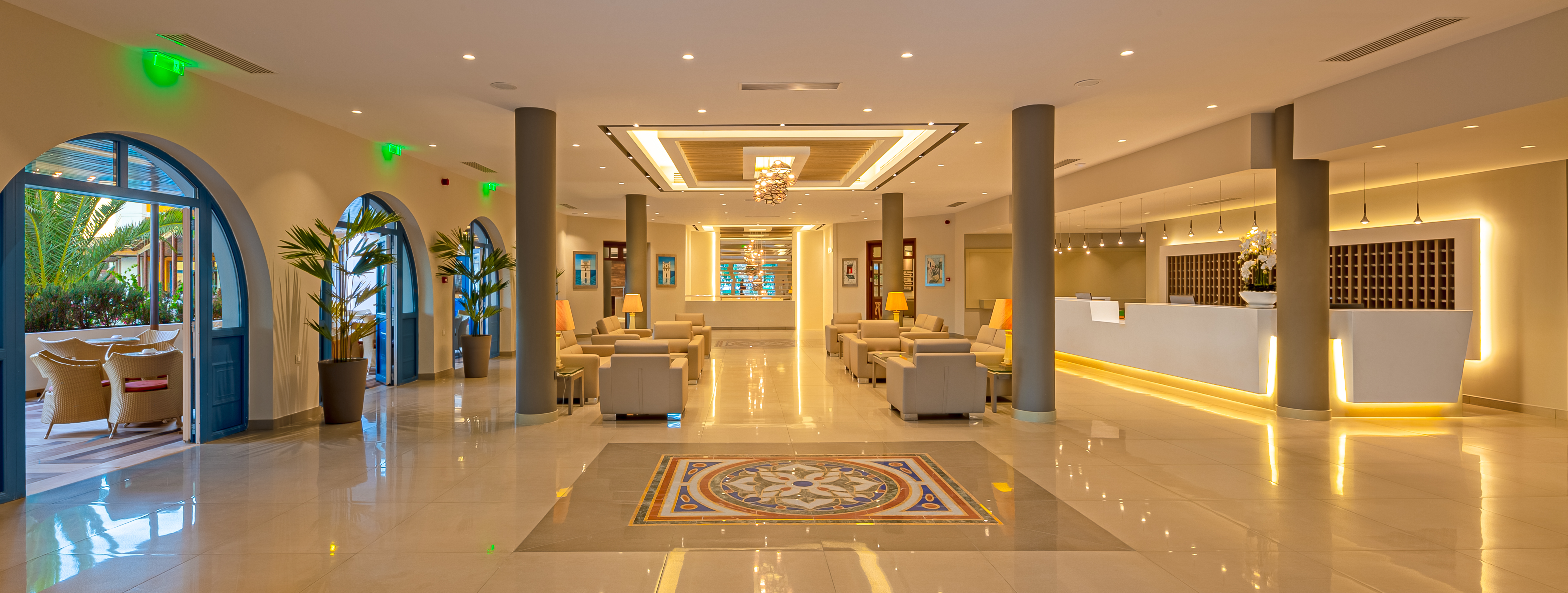 Lobby at Lagas Aegean Village, Kardamena