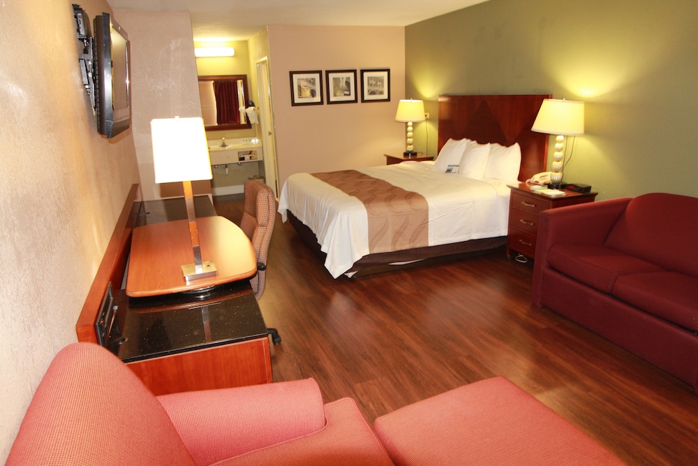 غرفة قياسية بسرير كينج للمدخنين، Quality Inn & Suites near Robins Air Force Base 5/10