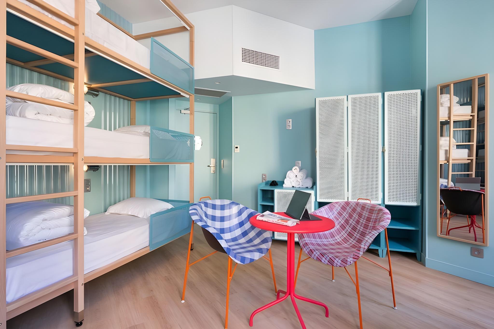 Private, Mixed Dorm, 4 People, 4 Bunk Beds