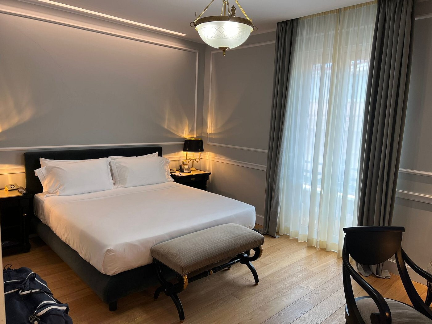 غرفة بريستيج بسرير مزدوج، Grand Hotel Et Des Palmes 2/3
