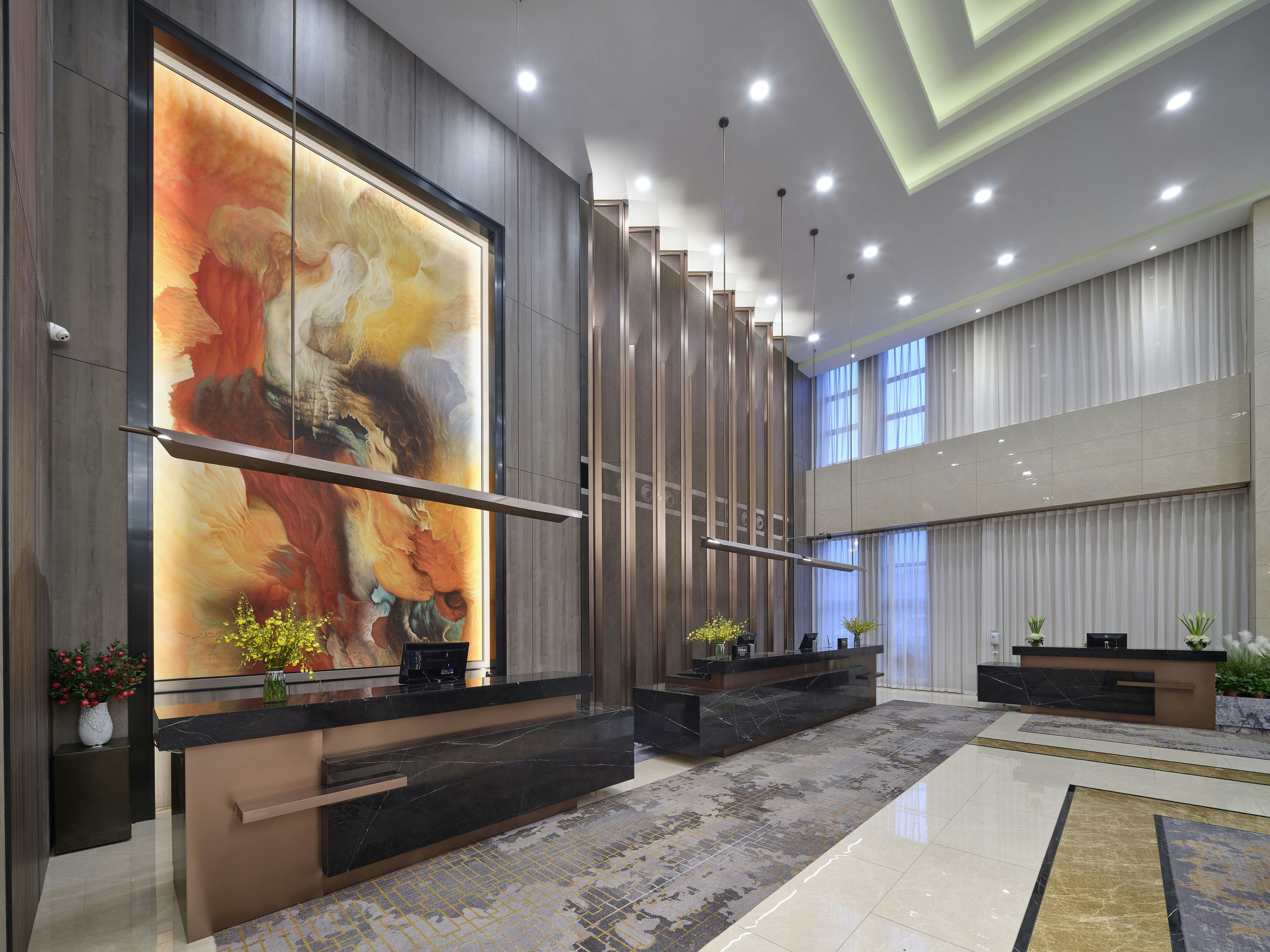 Lobby at DoubleTree by Hilton Anshan, ANSHAN