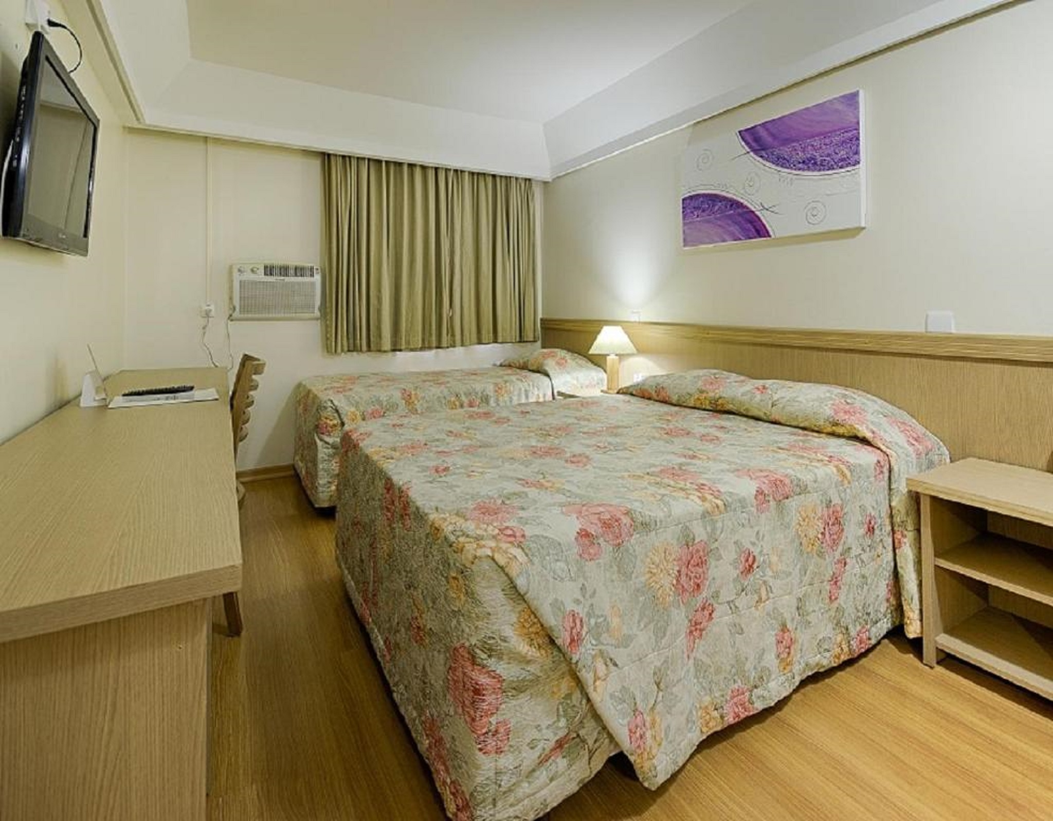 غرفة قياسية ثلاثية، Hotel Golden Park Curitiba by Nacional Inn 6/9