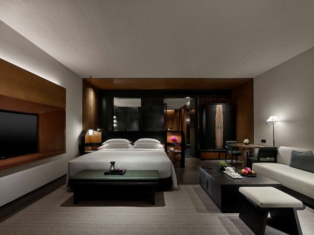 Cliff, Valley, Dream, King Bed