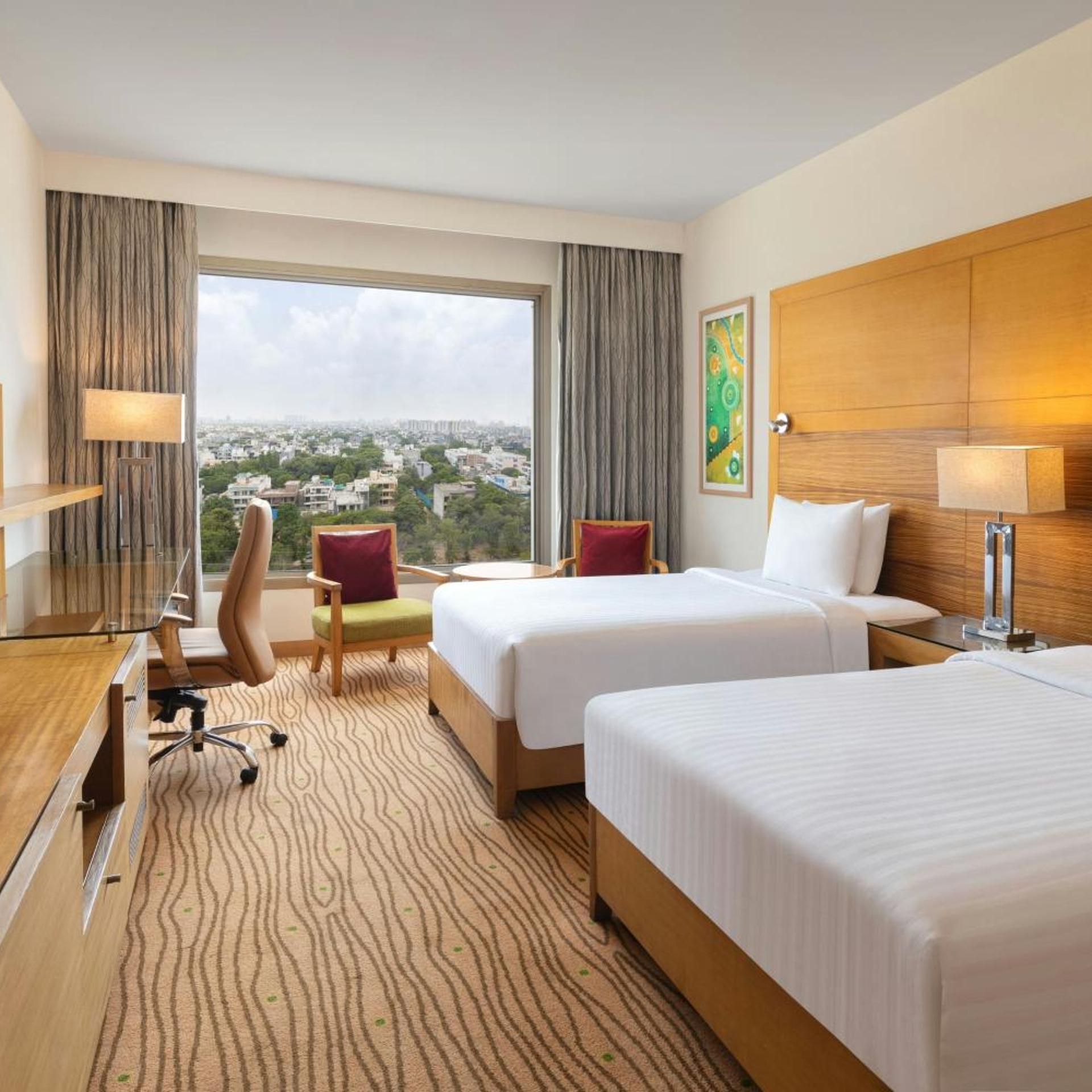 غرفة ديلوكس بسريرين منفصلين، Courtyard By Marriott Gurugram Downtown 3/10