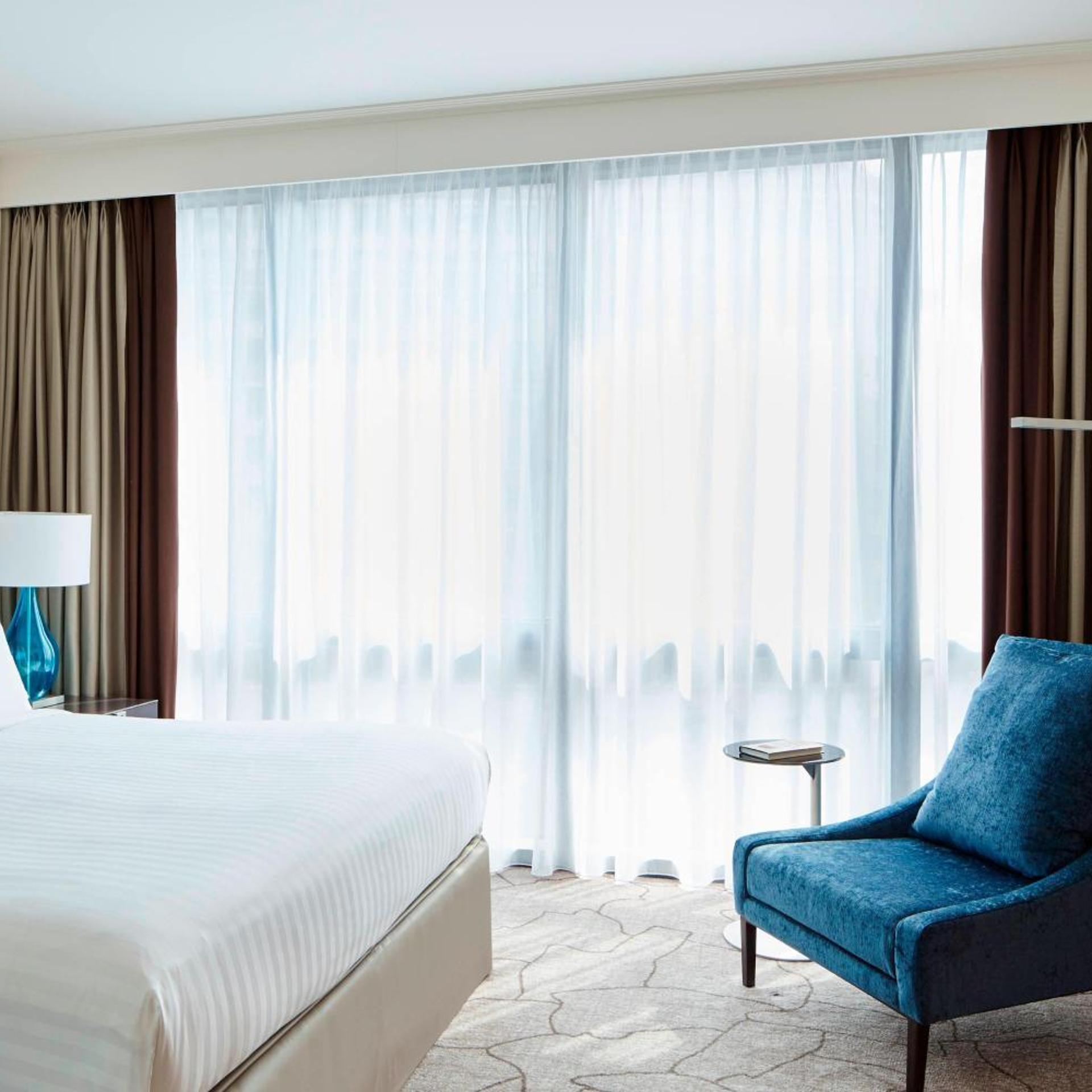 جناح مع دخول الصالة، London Marriott Hotel Canary Wharf 2/4