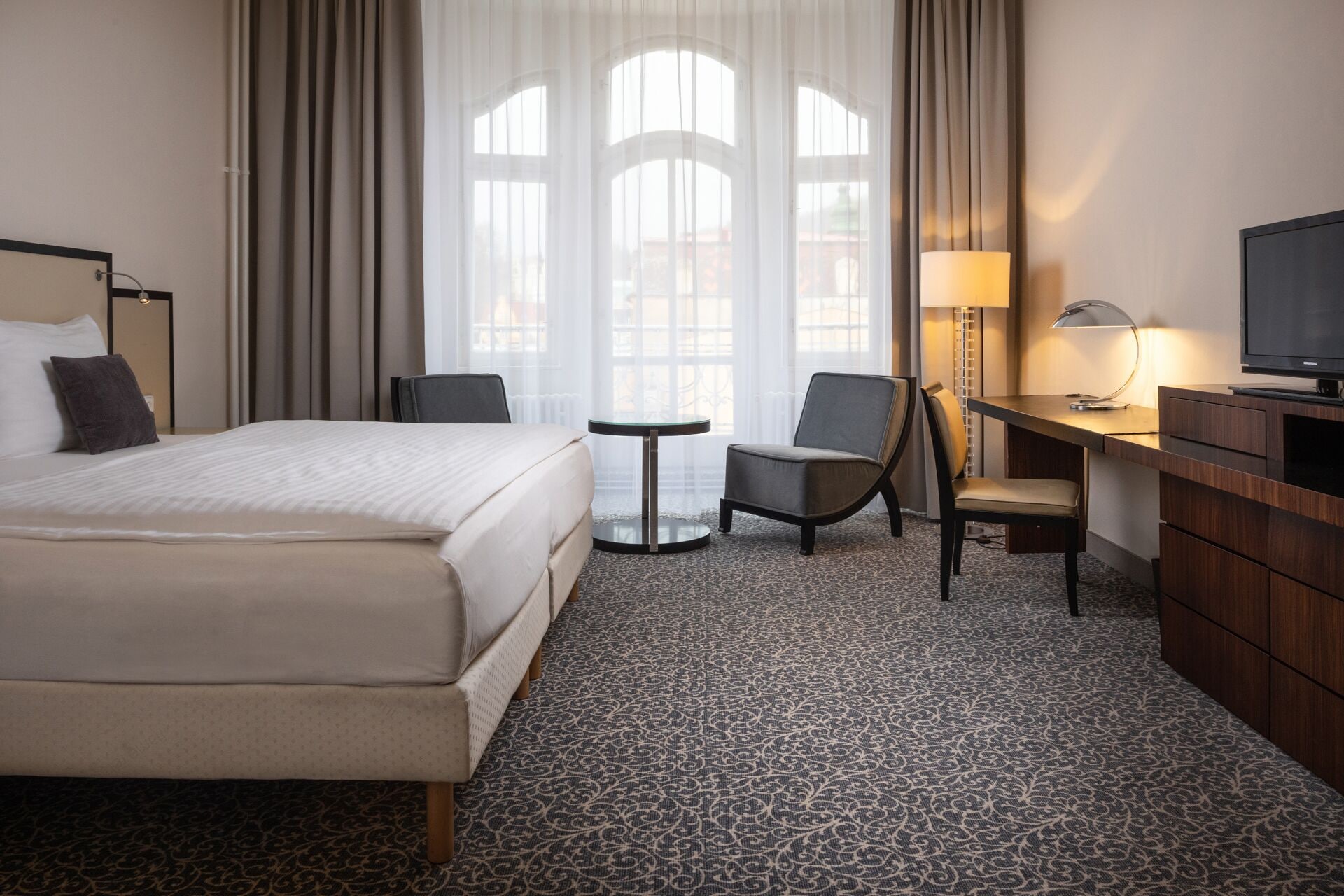 غرفة ديلوكس بسريرين منفصلين، Orea Spa Hotel Bohemia 2/6