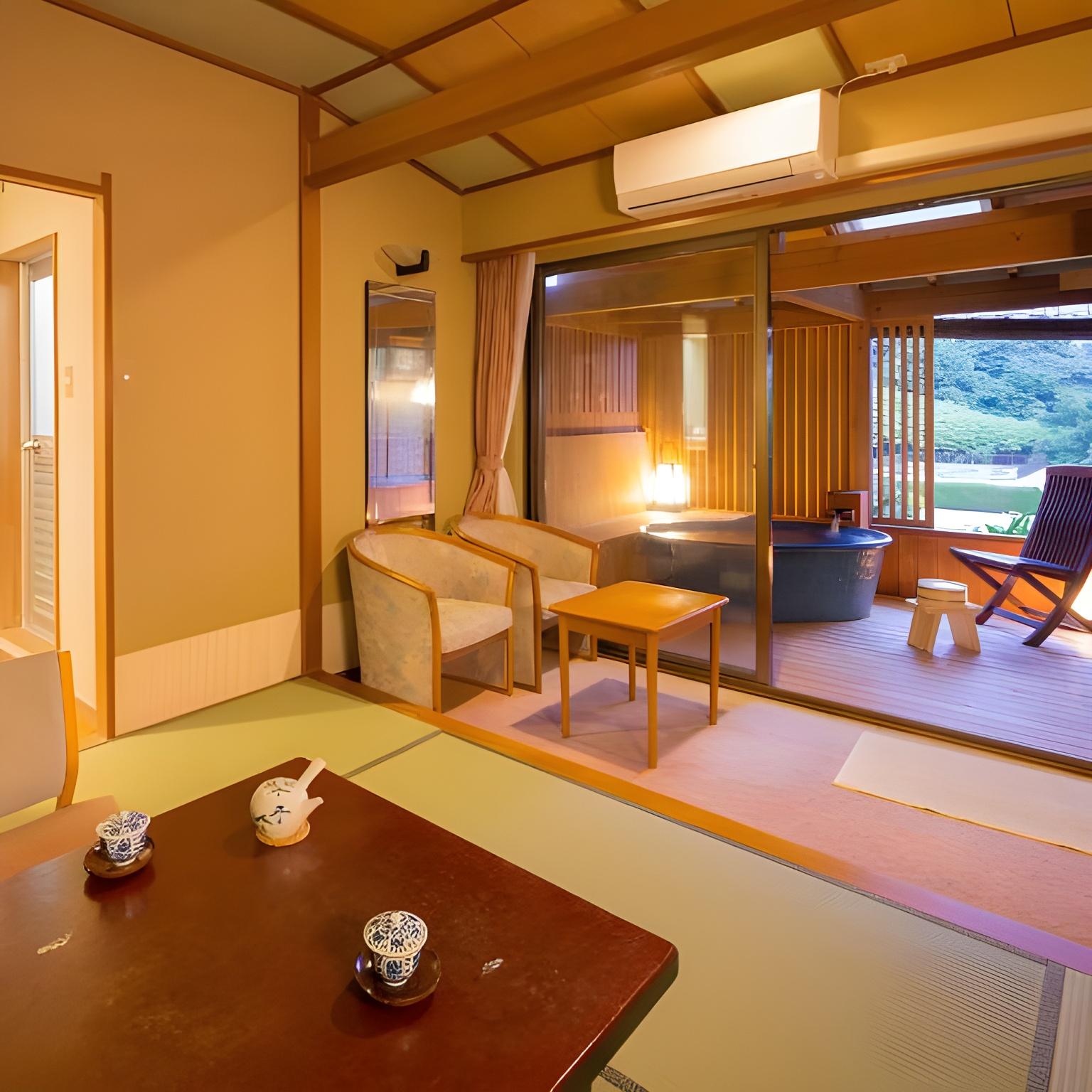 Japanese, Ocean View, Tatami, Smoking Type Not Guaranteed