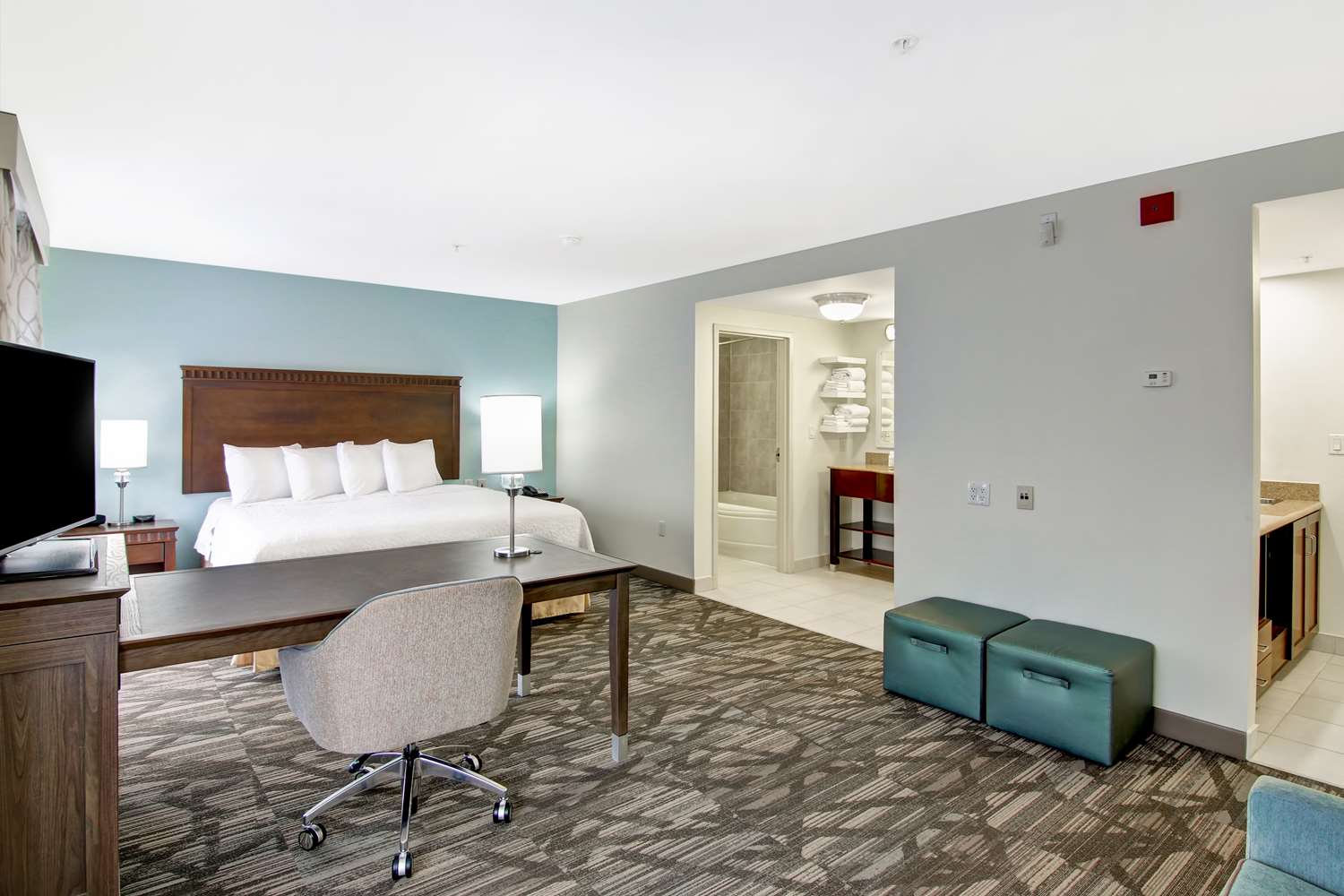 Studio, Suite, King Bed, Sofa