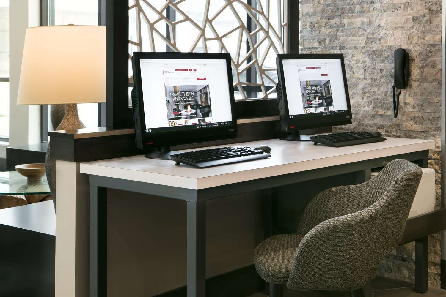 work area