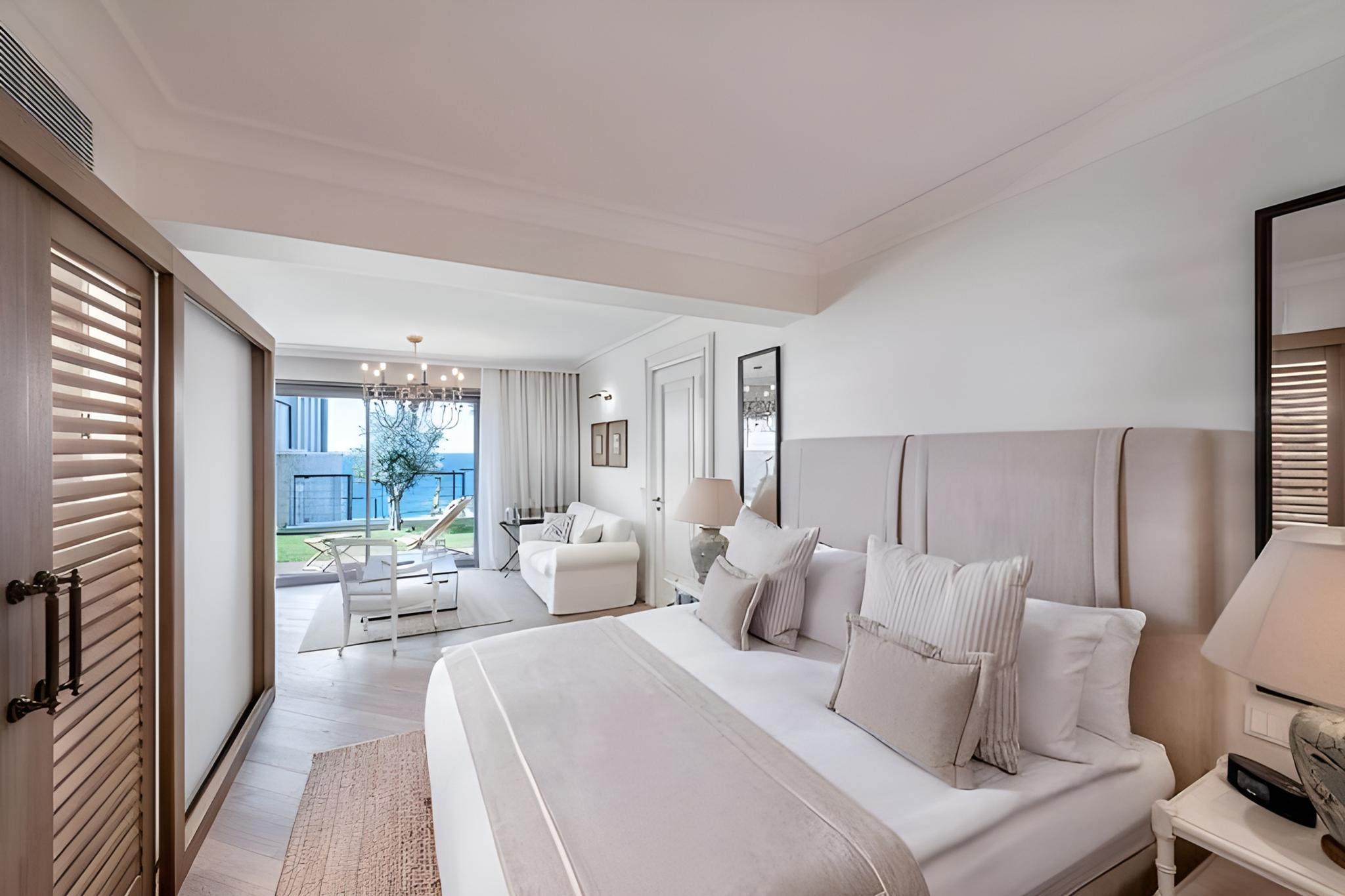 Garden, Suite, King Bed, Sea View