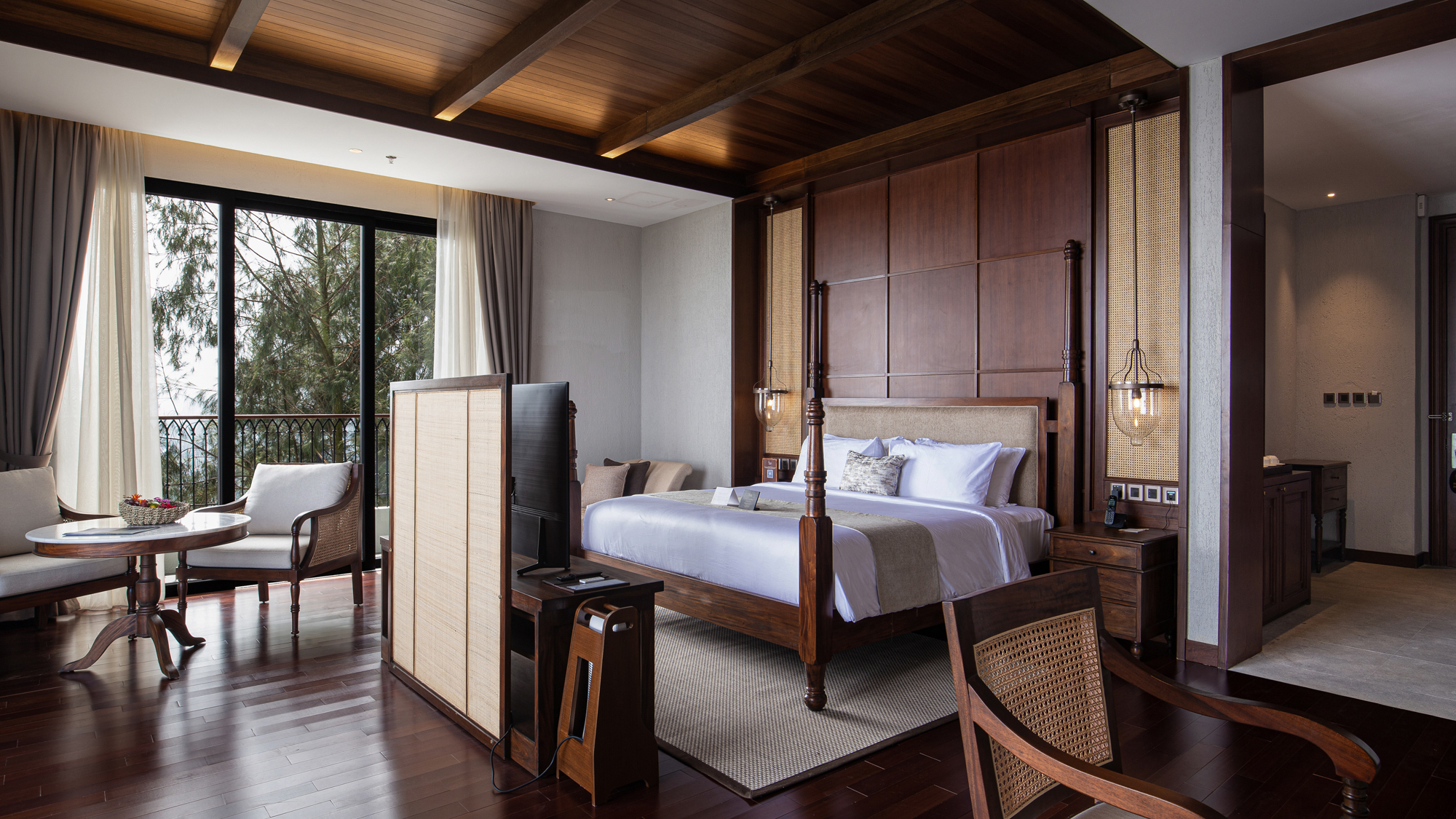 جناح بسرير كوين، Plataran Bromo Resort & Venue 5/7