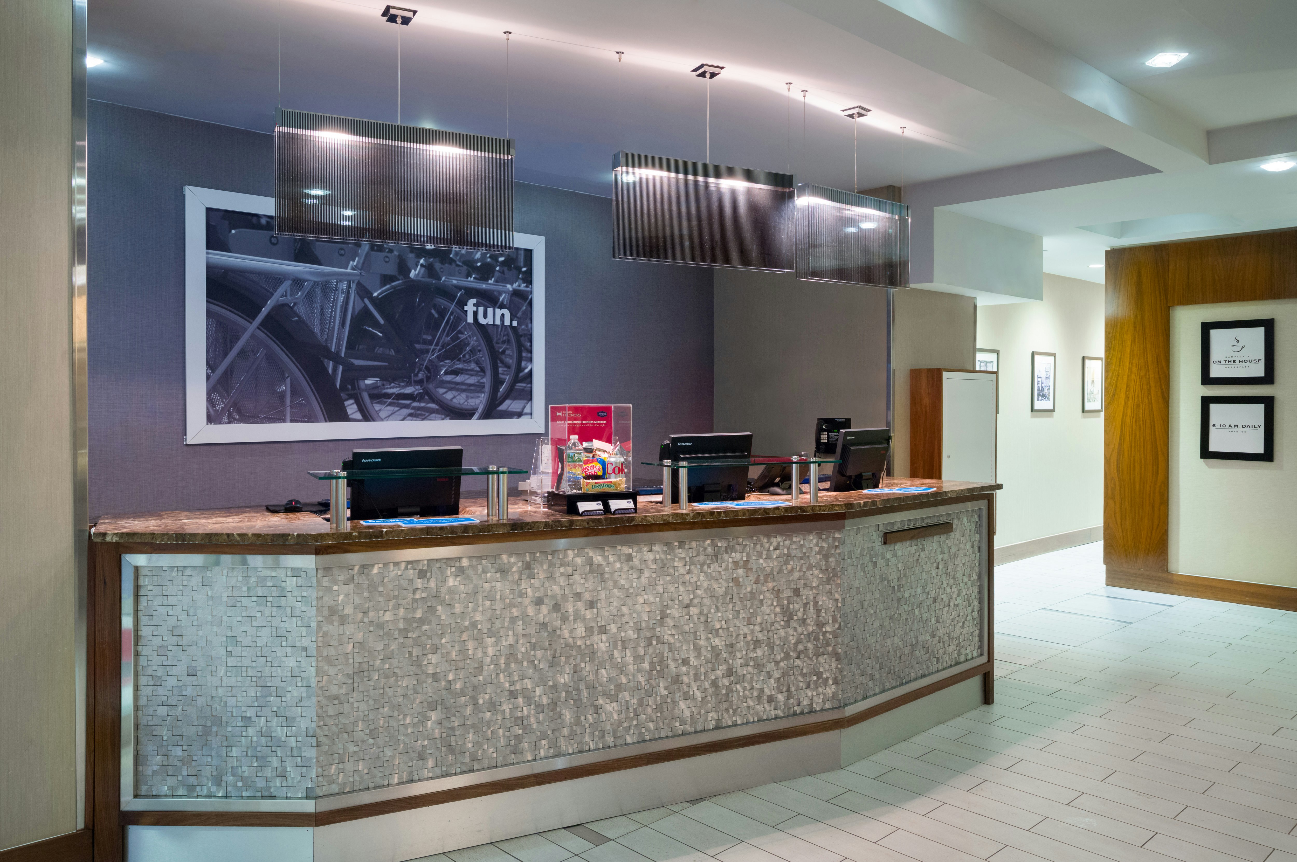 Lobby at Hampton Inn Madison Square Garden Area, NEW YORK - NY