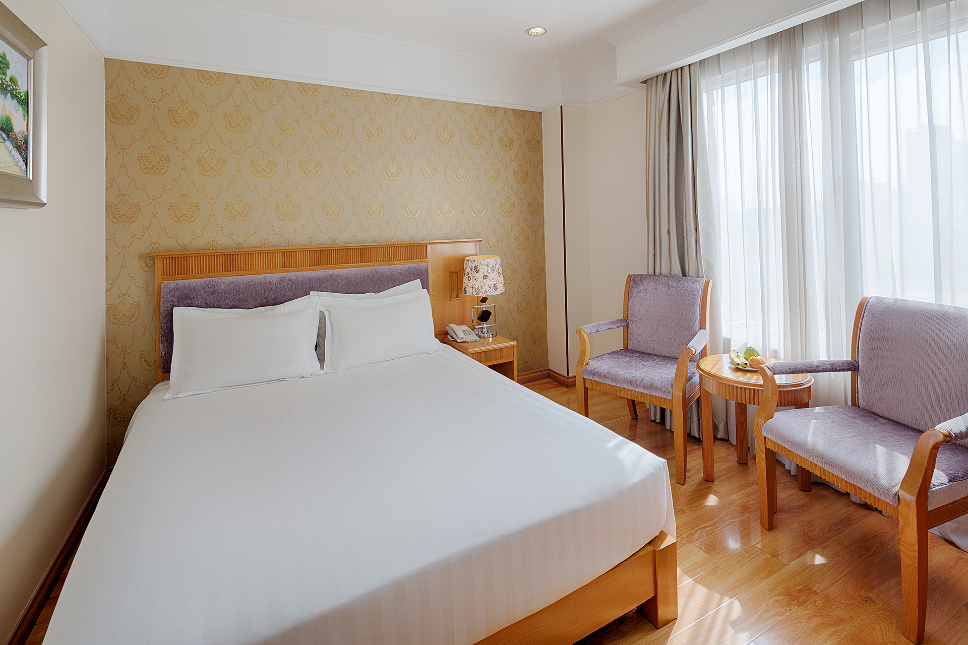 غرفة ديلوكس بسرير مزدوج أو سريرين منفصلين، Silverland Ben Thanh Hotel 3/9