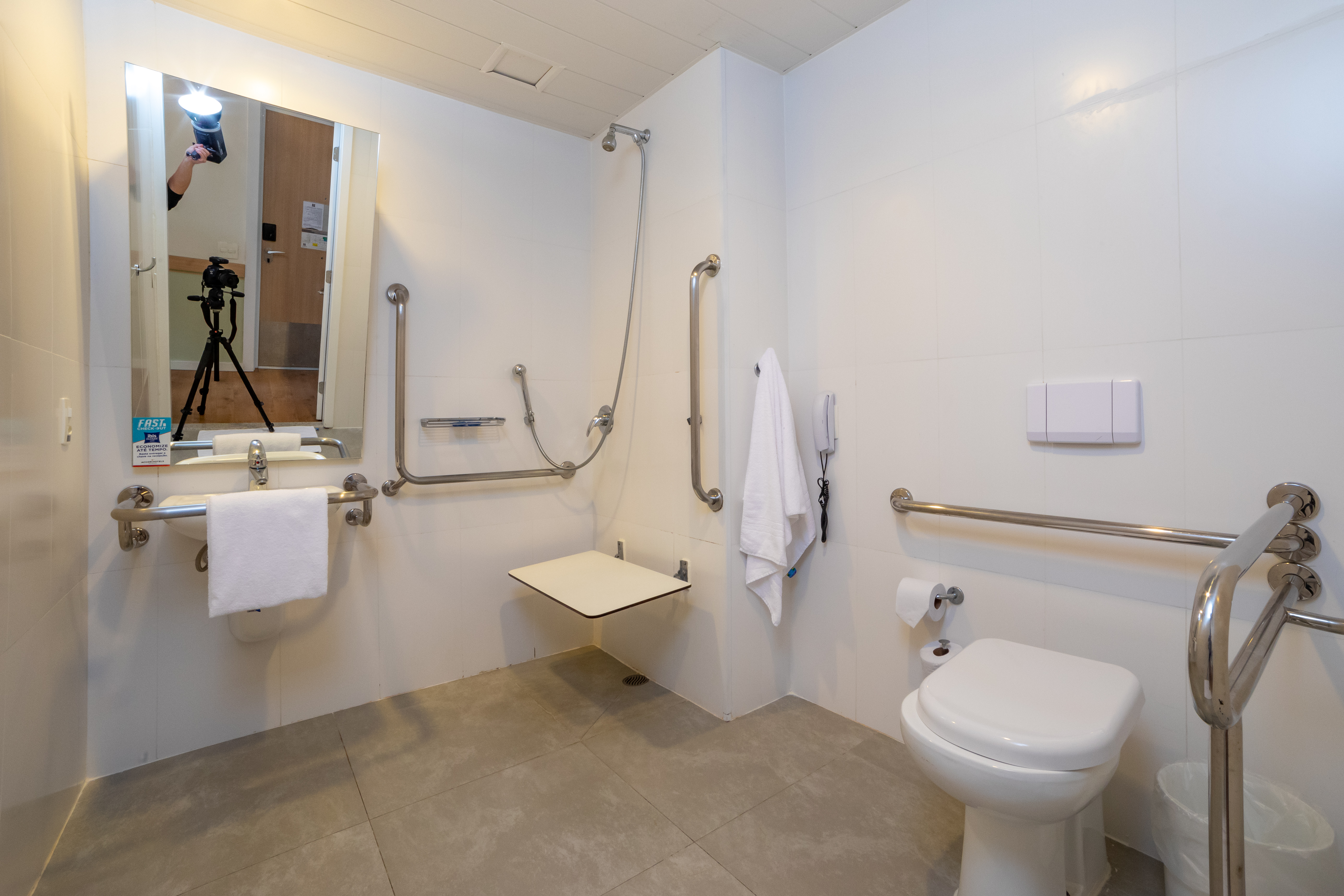 غرفة بسرير مزدوج لذوي الإعاقة، Slim Hotel Sao Paulo Frei Caneca 3/4