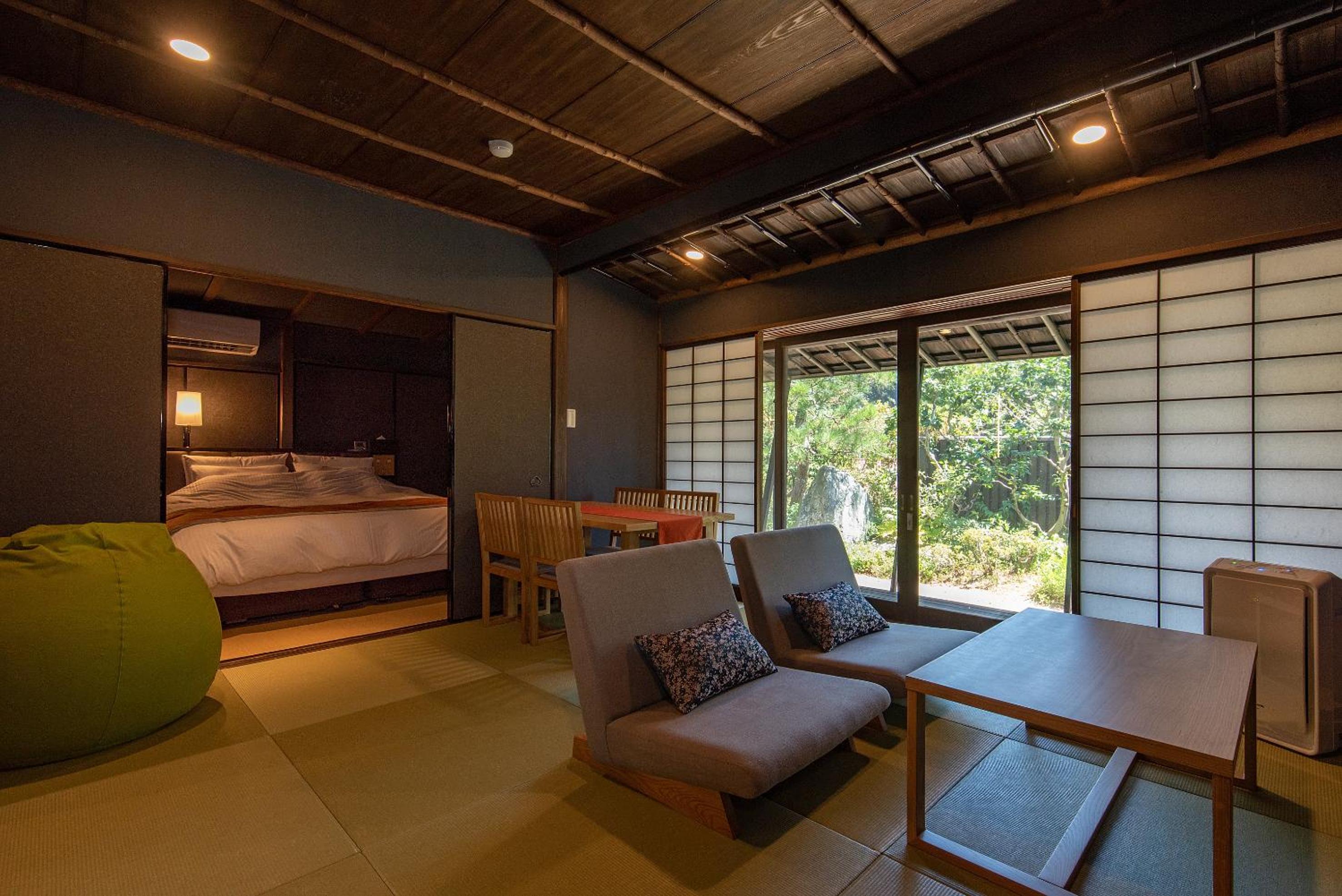 Suite, Double Bed, Outdoor Bath