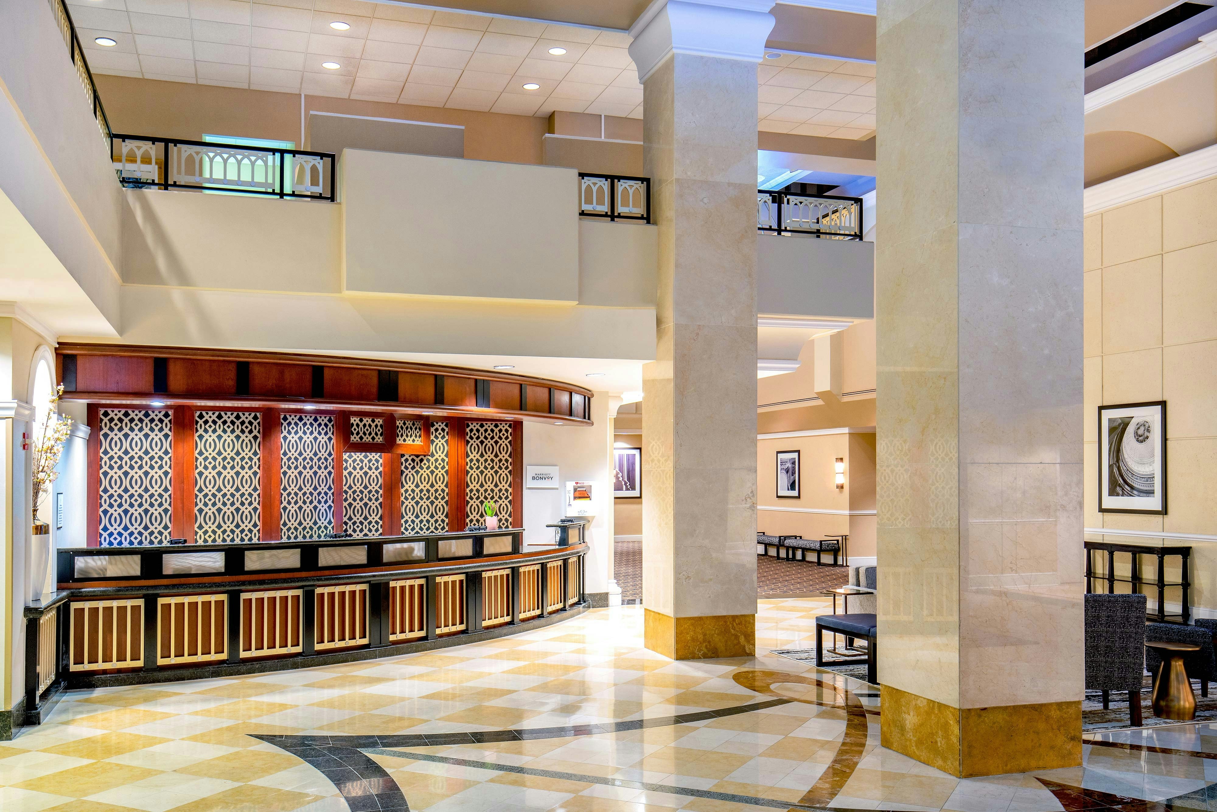 Lobby at Sheraton Pentagon City Hotel, ARLINGTON - VA