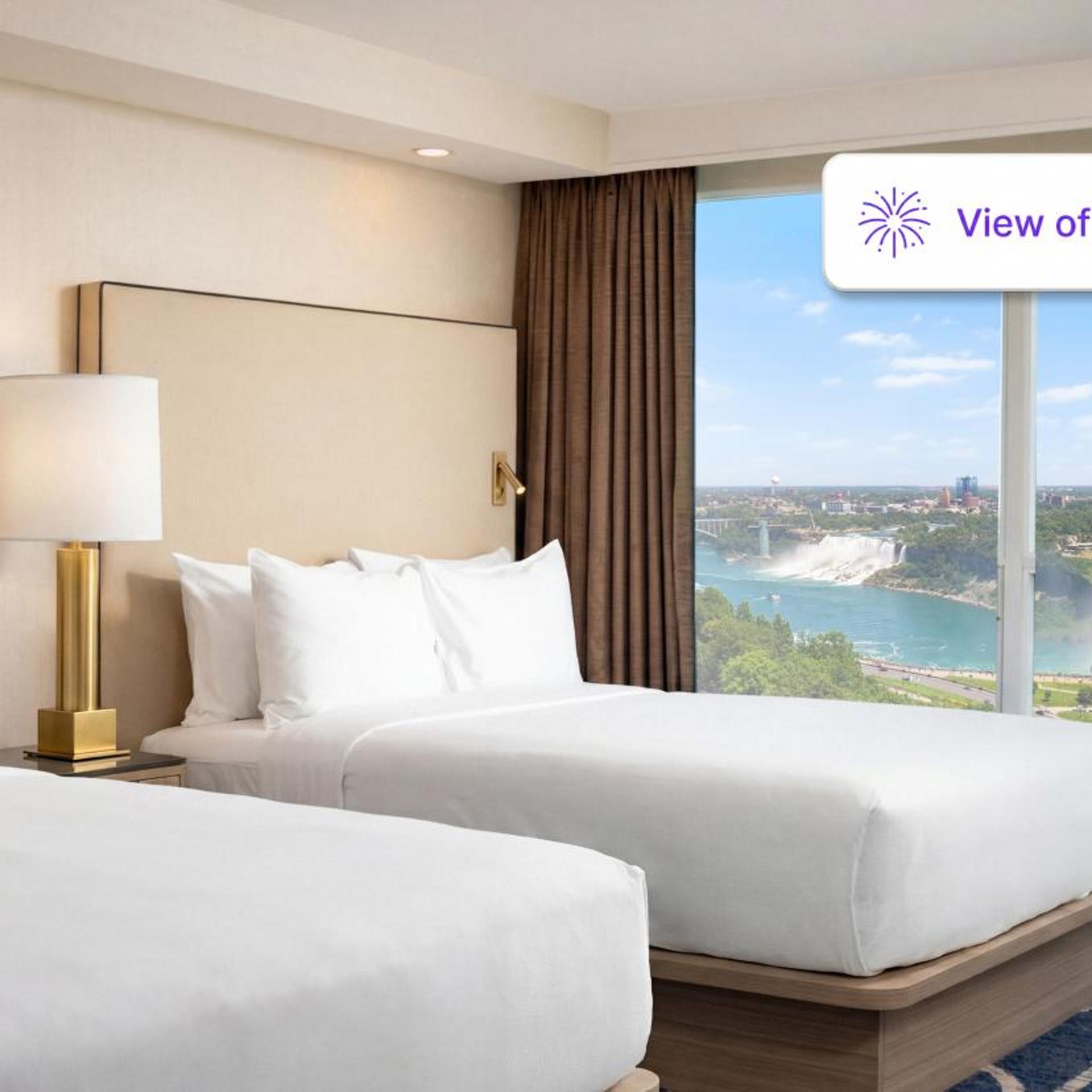 2 Rooms, Premium, Suite, 2 Queen Beds, Falls View, 2 Bathrooms
