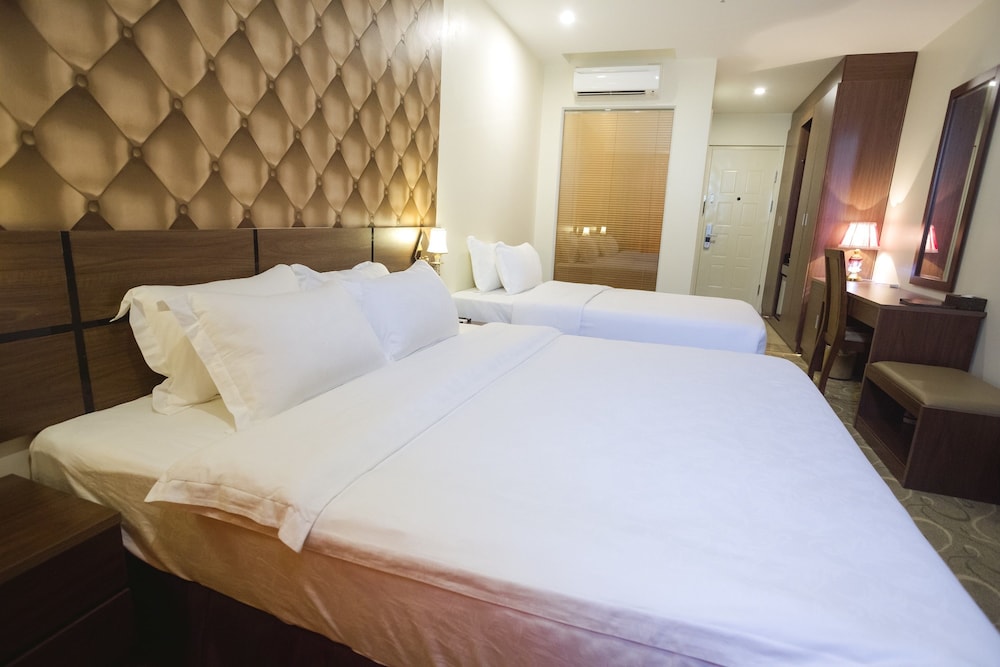غرفة قياسية بسريرين منفصلين بإطلالة على المدينة، 3Mg Hotel 4/8