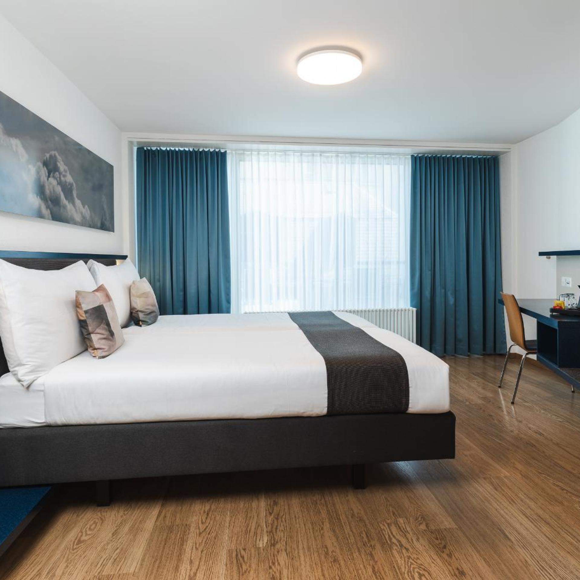 غرفة رباعية سوبيريور، Bristol Hotel Zurich 3/10