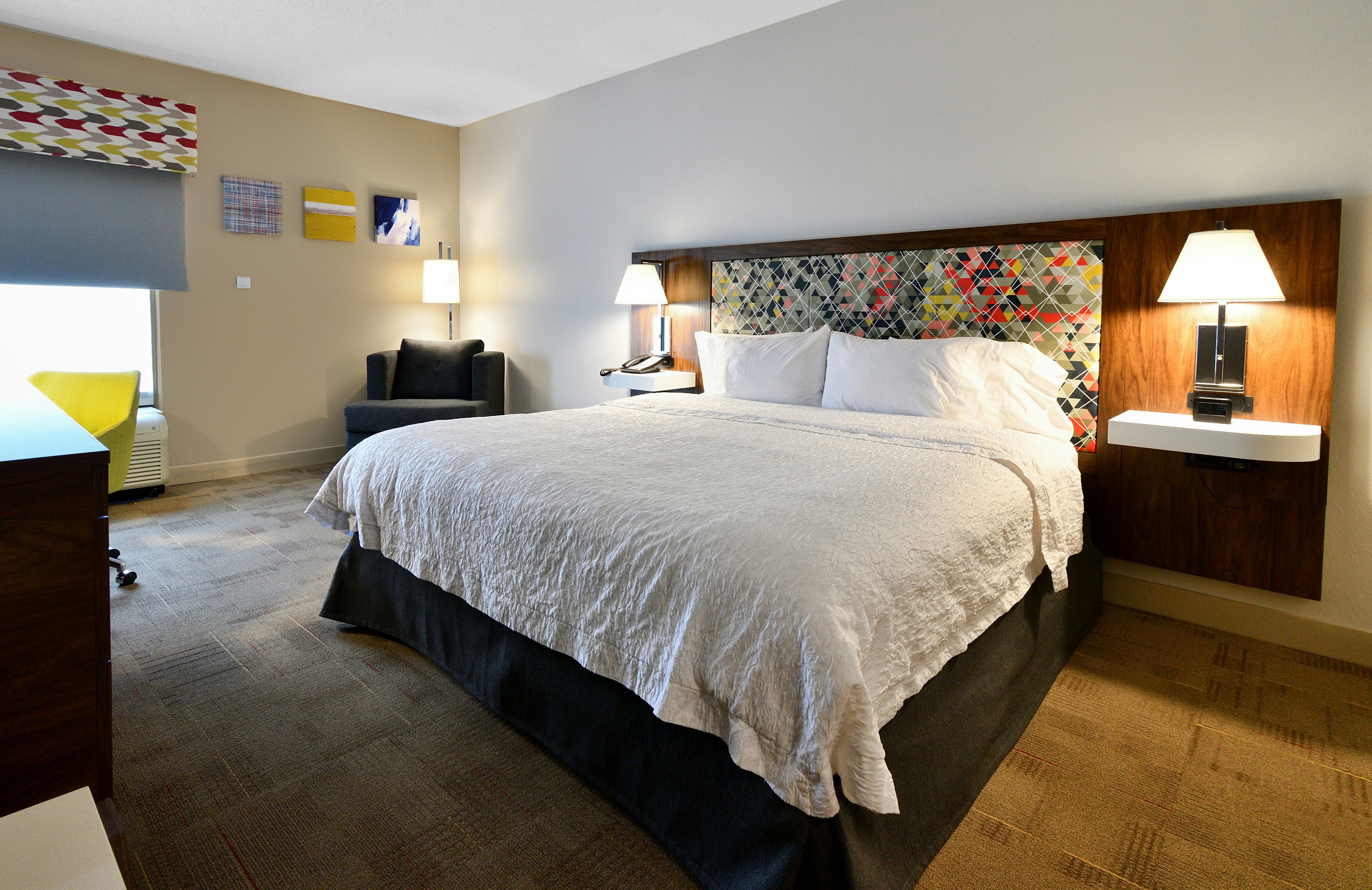 غرفة بسرير كينج لذوي الإعاقة، Hampton Inn Santee-I-95 4/7