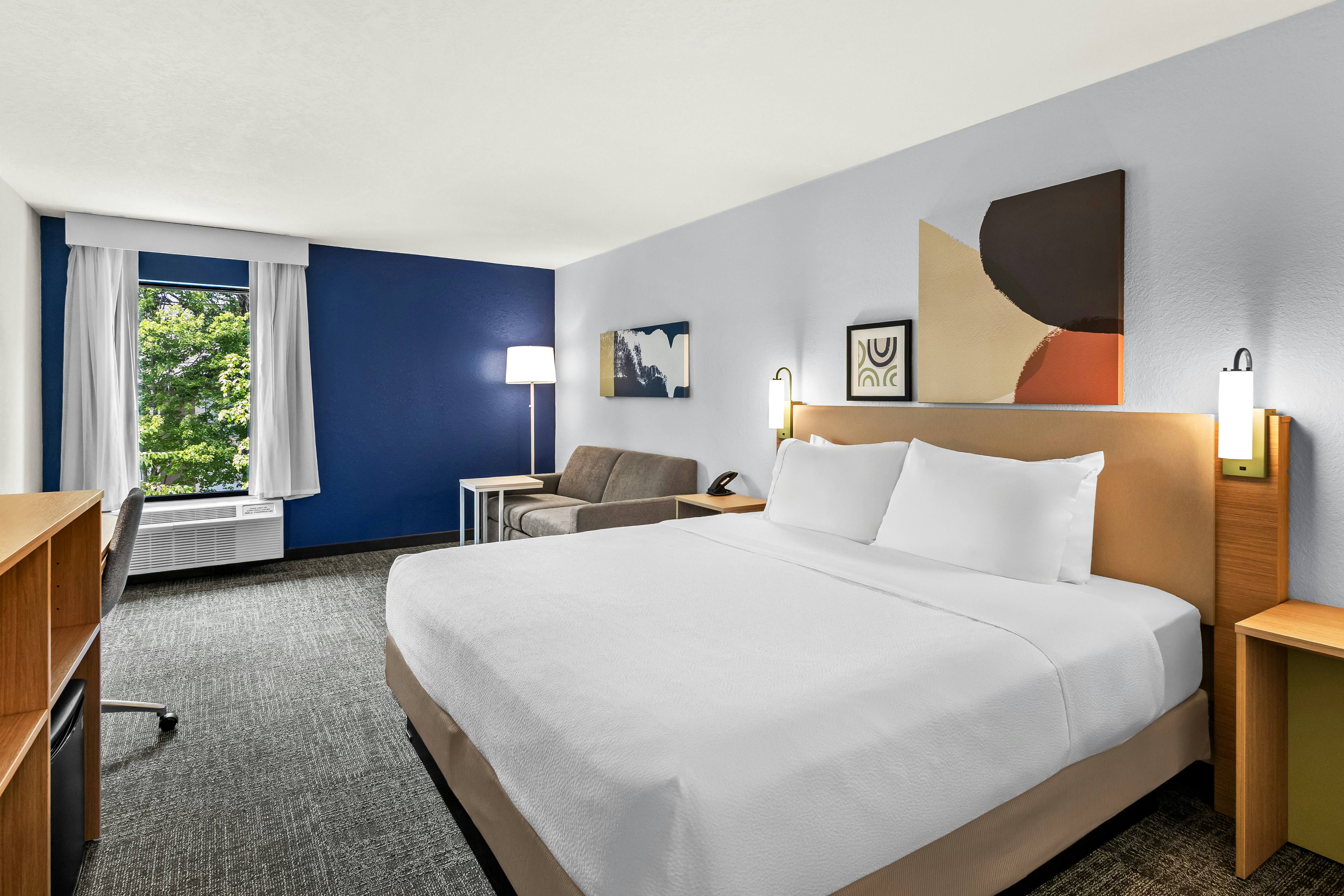 ROOM, KING BED, SOFA