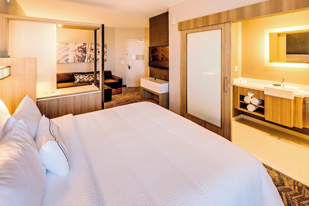 جناح بسرير كينج مع سرير سحّاب إضافي لذوي الإعاقة، Springhill Suites Dayton Vandalia 2/4