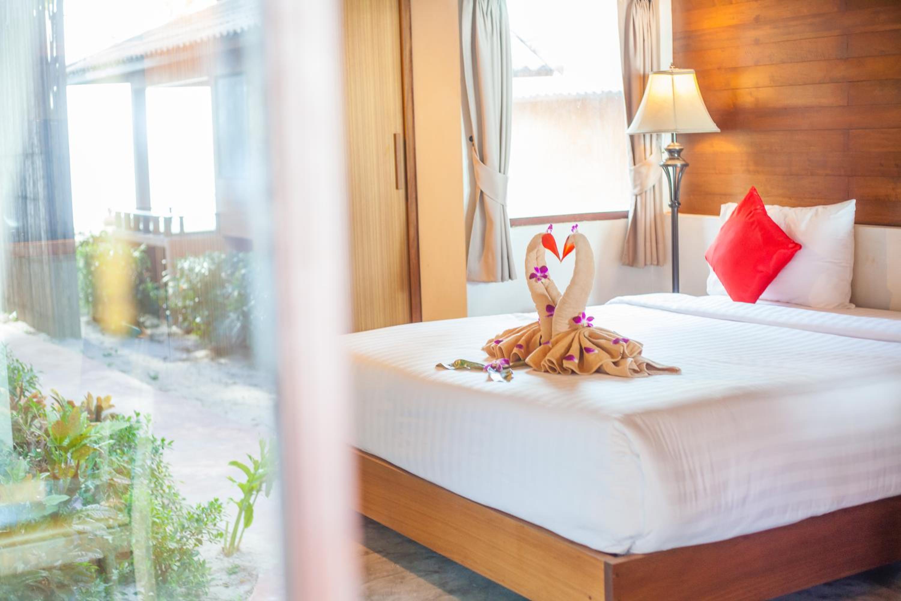 Garden, Deluxe, Bungalow, King Bed