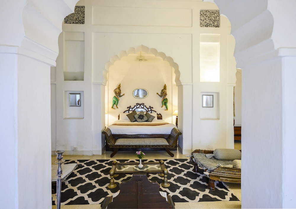 Lobby at Neemrana Fort-Palace - 15th Century, Delhi-Jaipur Highway, NEEMRANA