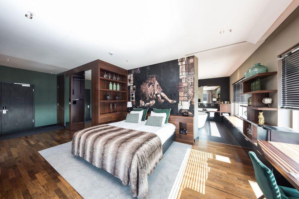 Design, Suite, King Bed, Panoramic View, Jetted Tub