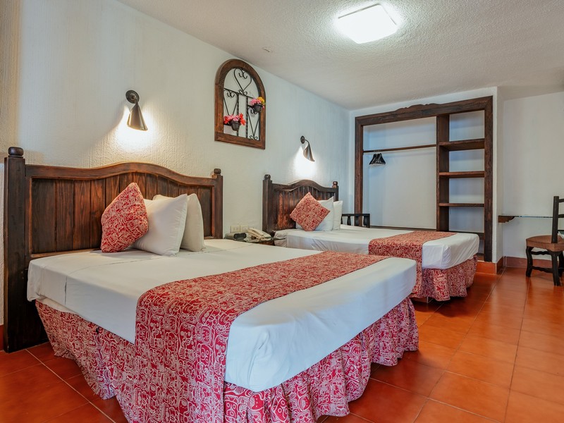 غرفة قياسية بسرير مزدوج، Hotel Maya Yucatan by Cartas a Frida 2/2