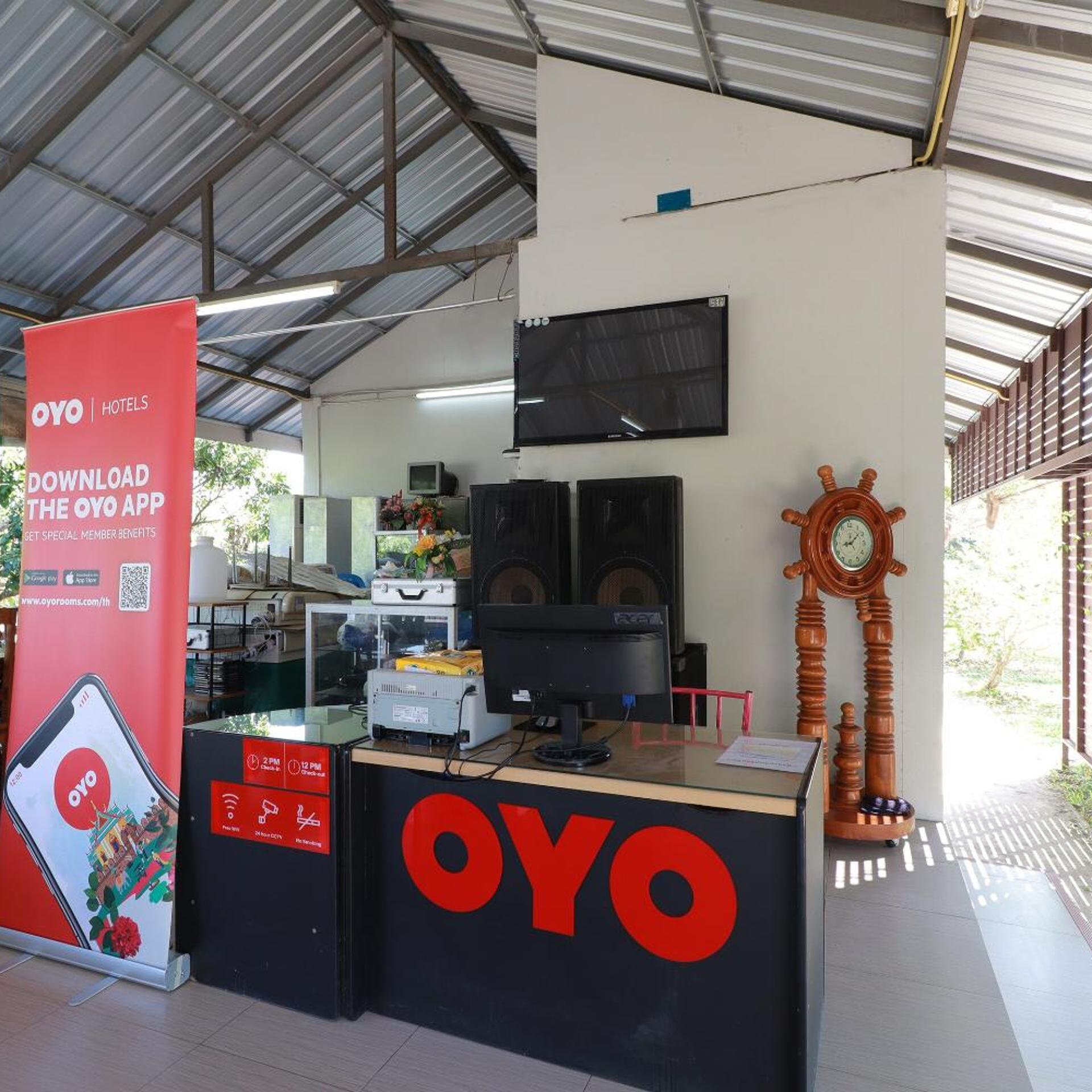 Lobby at OYO 553 Kongsup Resort, Lamphun