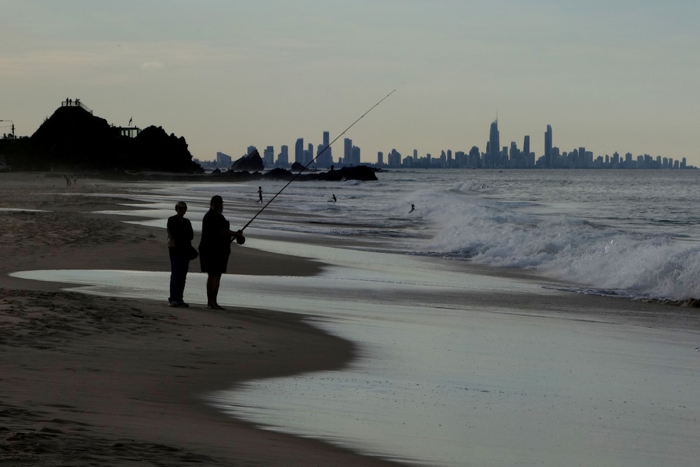 SAND CASTLES ON CURRUMBIN BEACH 33/67